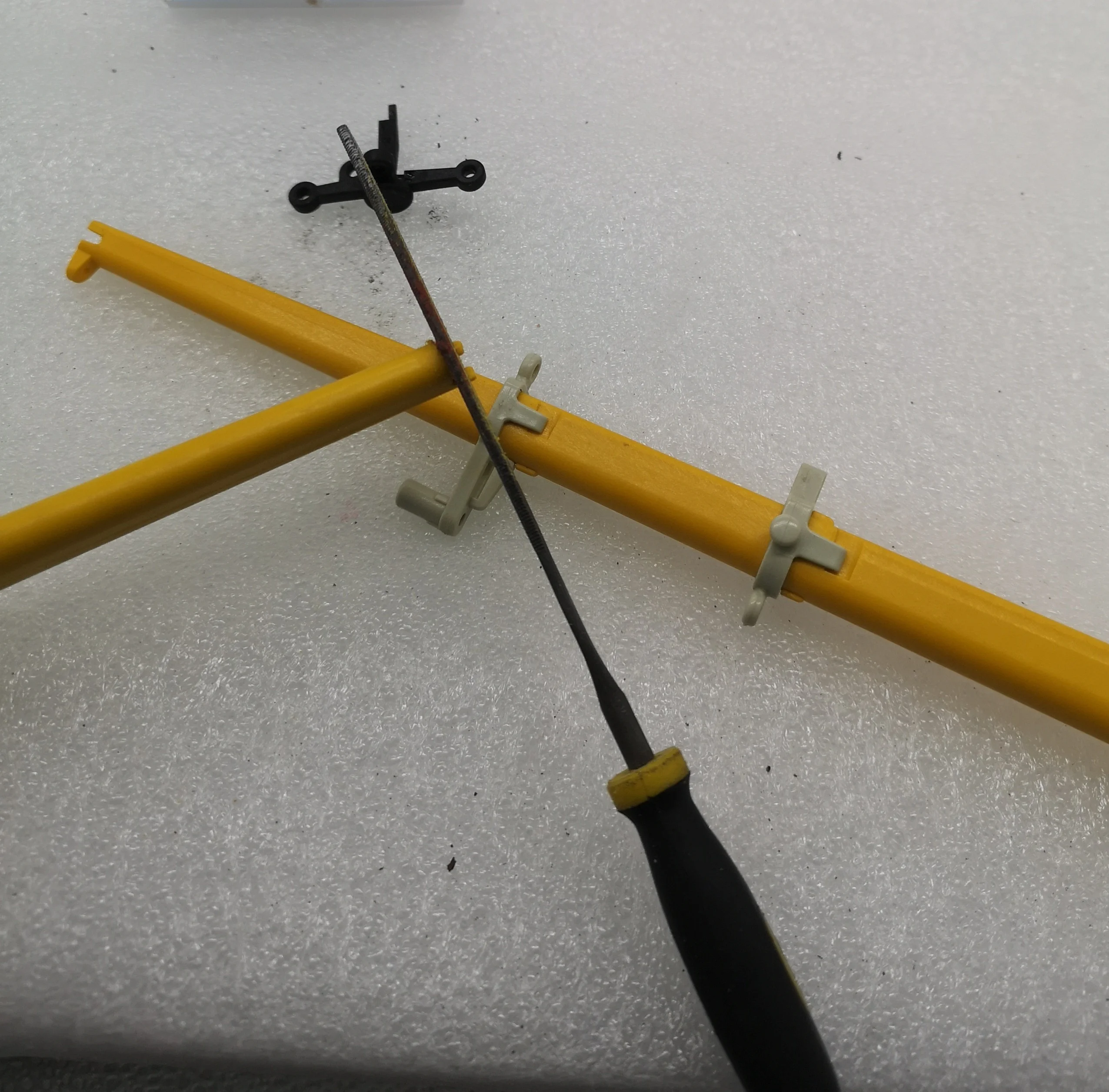 3551 Custom compatible Playmobil 3D - 1 haut de mat spécial mat cassé Suzanne