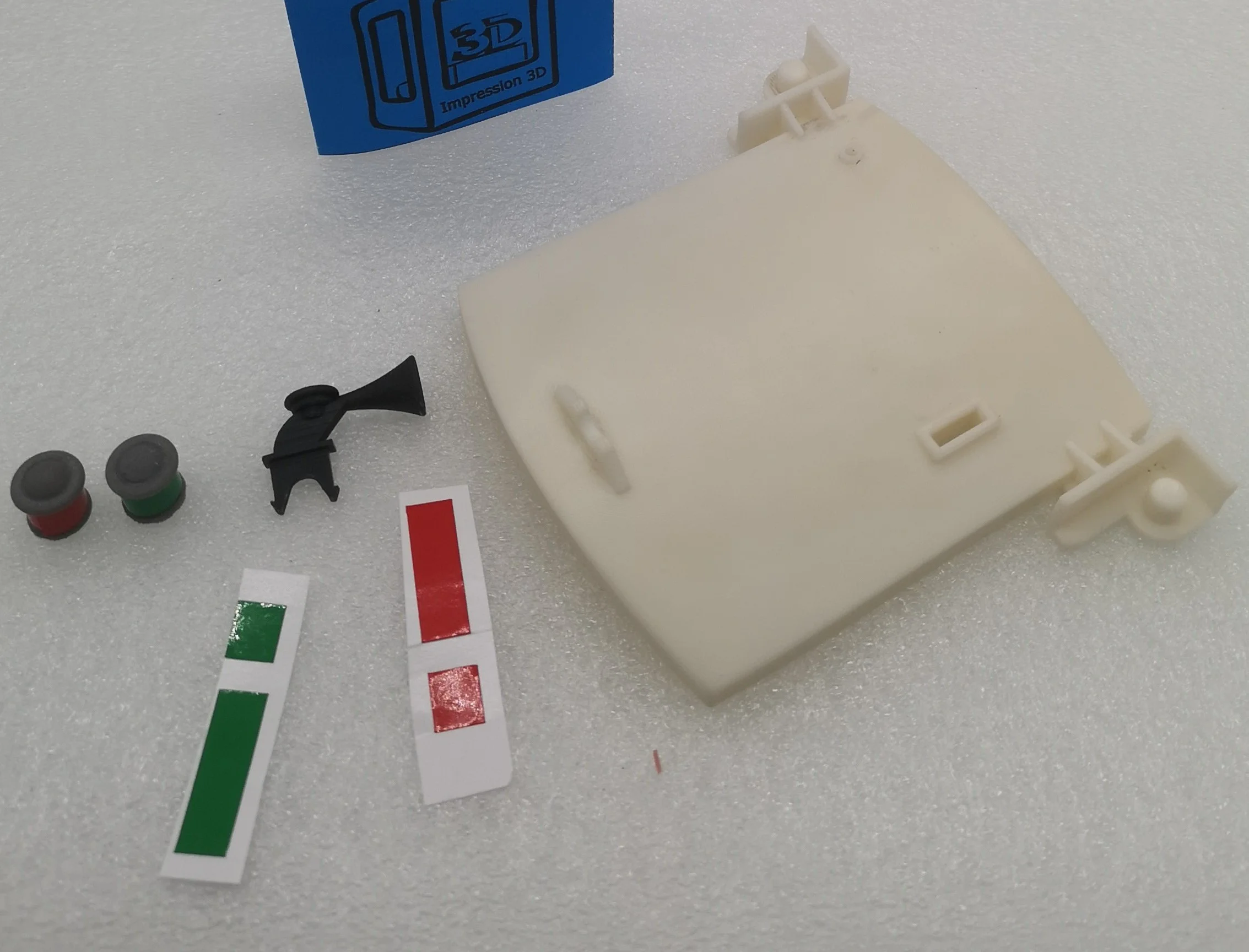 3551 Custom compatible Playmobil en 3D - 1 toit bateau Suzanne