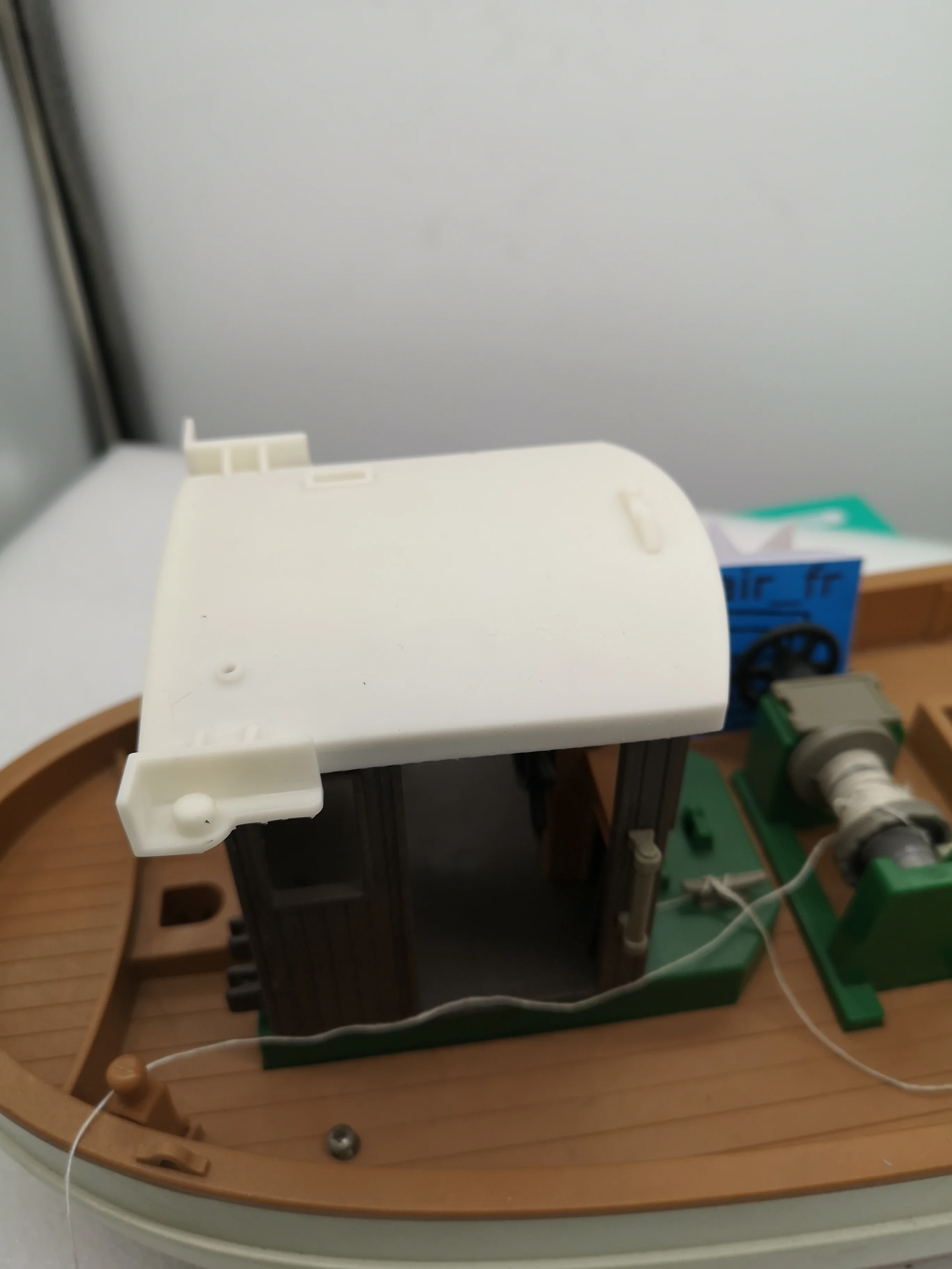 3551 Custom compatible Playmobil en 3D - 1 toit bateau Suzanne