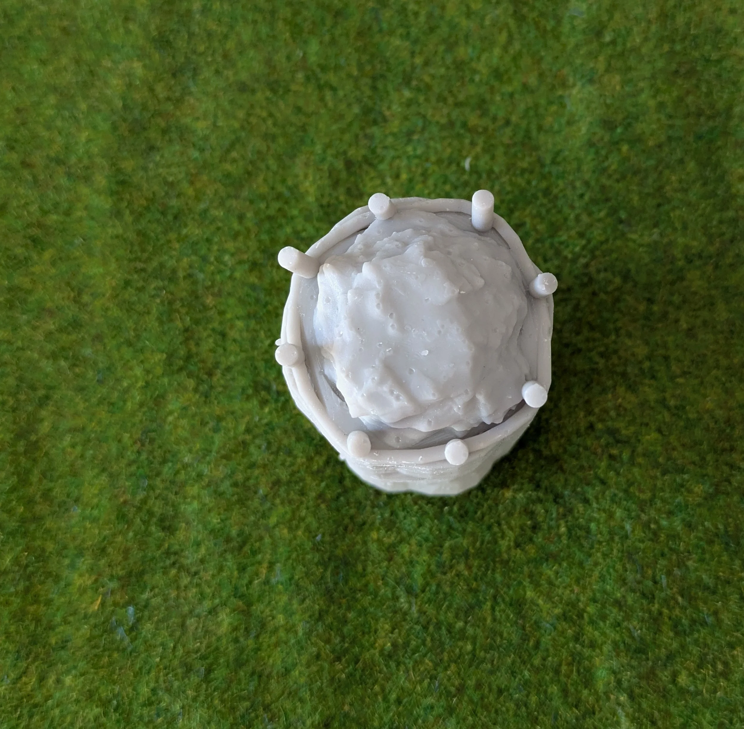 Custom Playmobil ACW 3D - 1 grande redoute - fortification - rempart