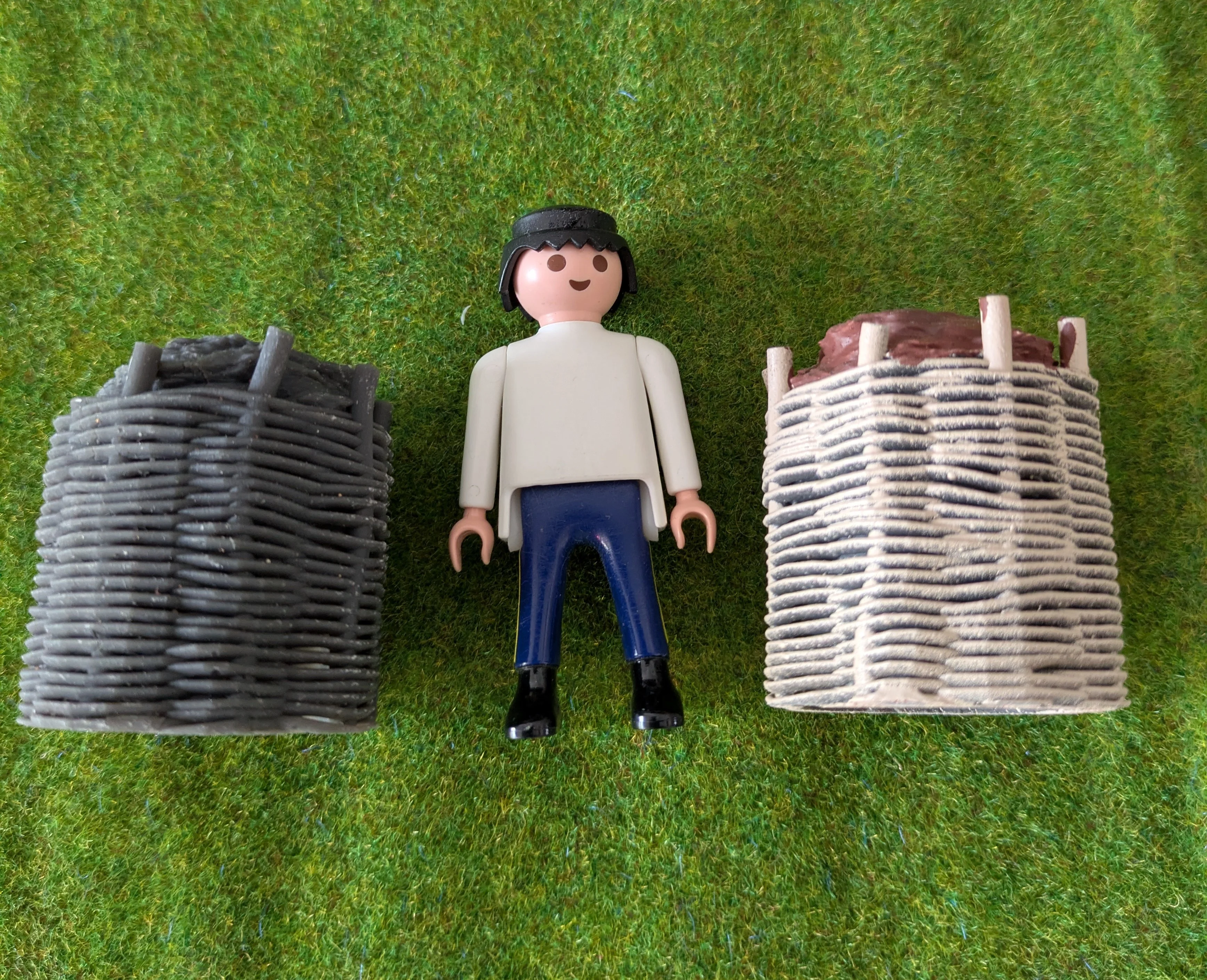 Custom Playmobil ACW 3D - 1 petite redoute - fortification - rempart