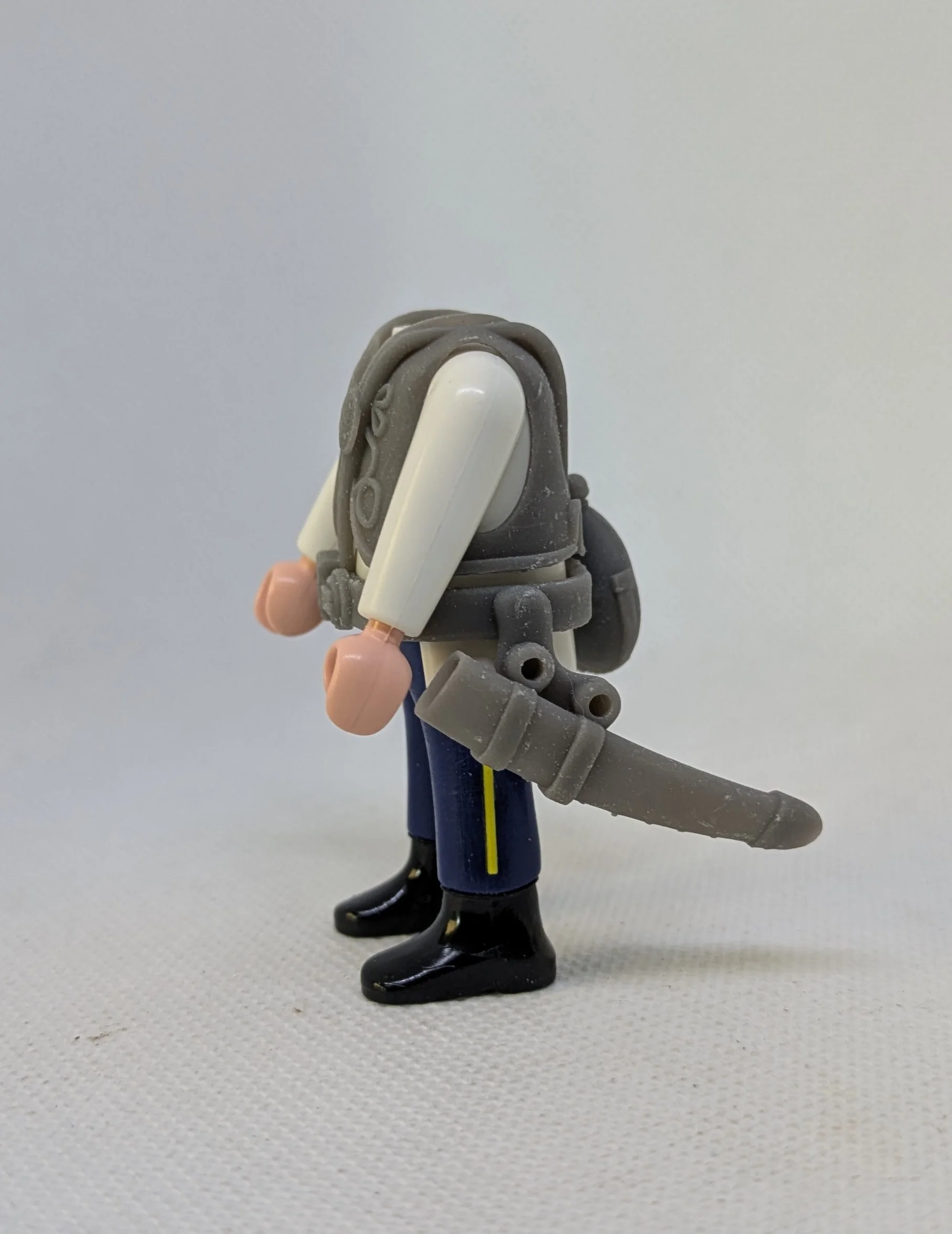 Custom Playmobil ACW en impression 3D - Nordiste soldat Zouave - harnais 31