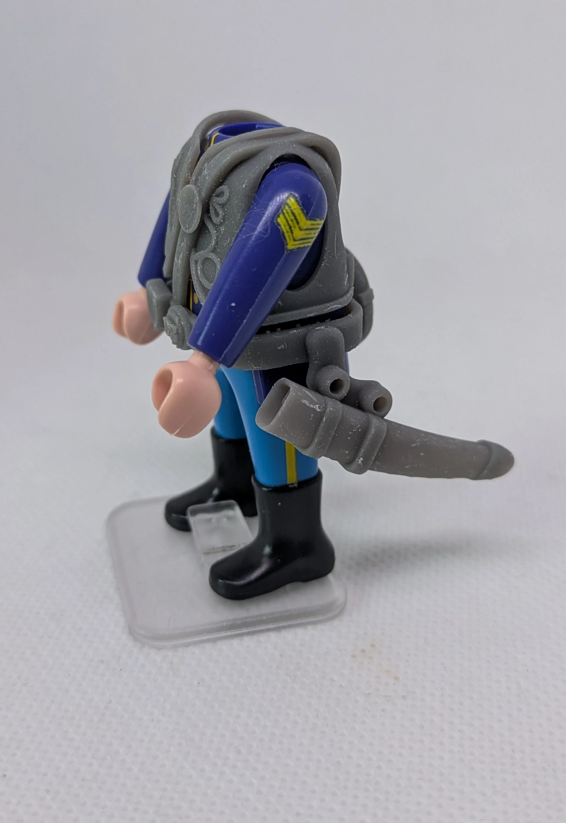 Custom Playmobil ACW en impression 3D - Nordiste soldat Zouave - harnais 31