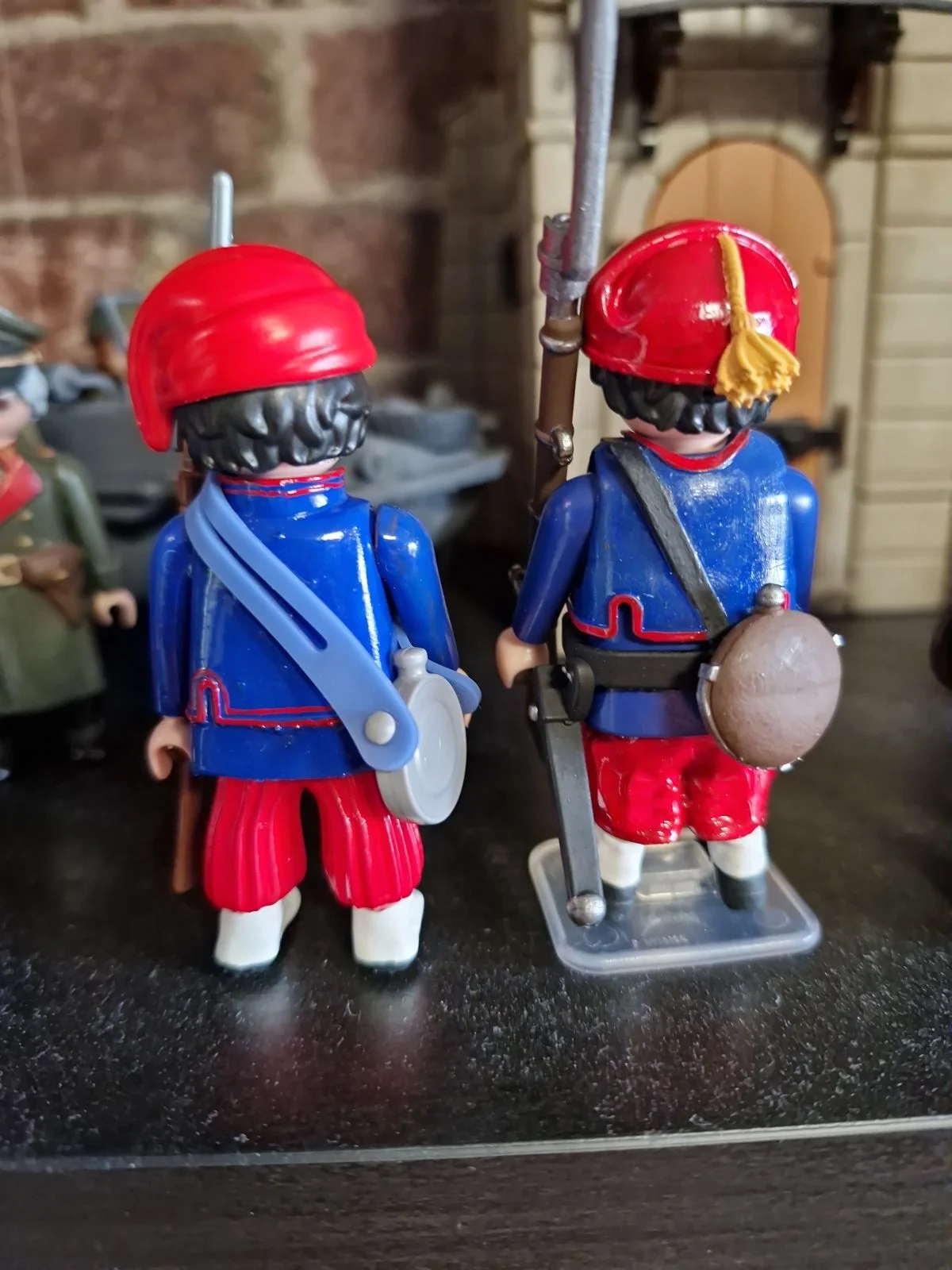 Custom Playmobil ACW en impression 3D - Nordiste soldat Zouave - harnais 32