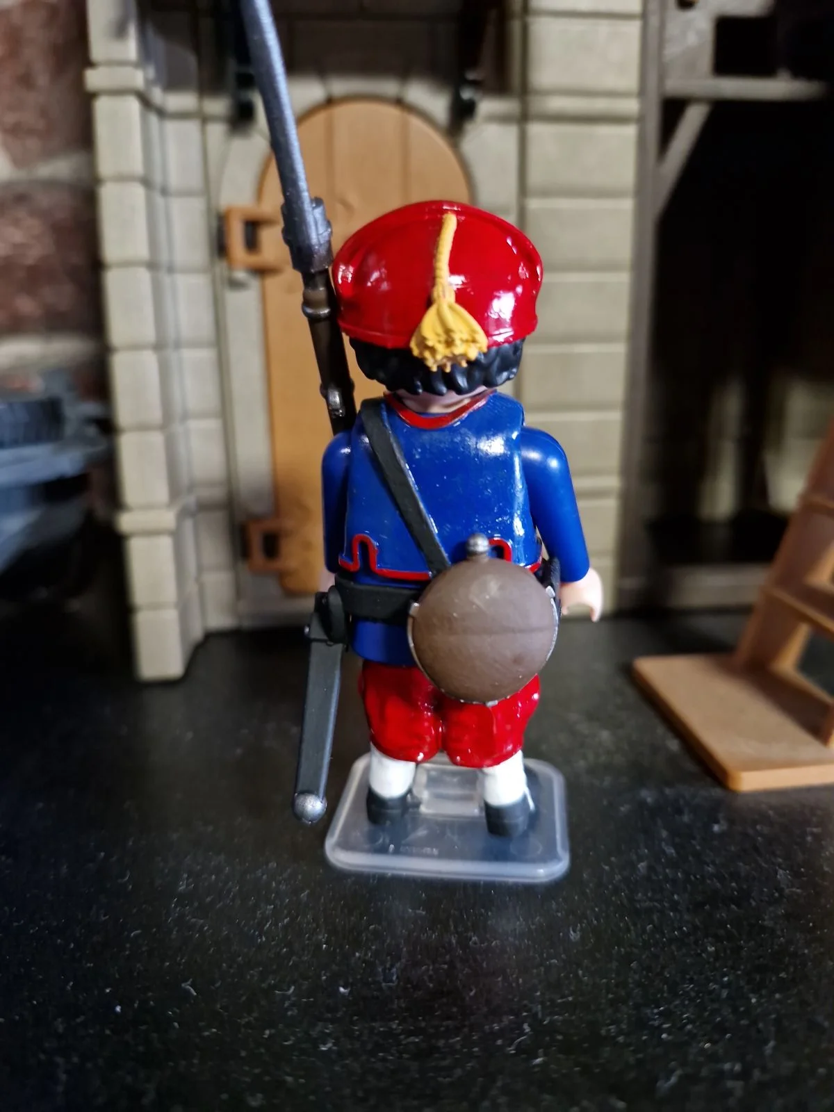 Custom Playmobil ACW en impression 3D - Nordiste soldat Zouave - harnais 32