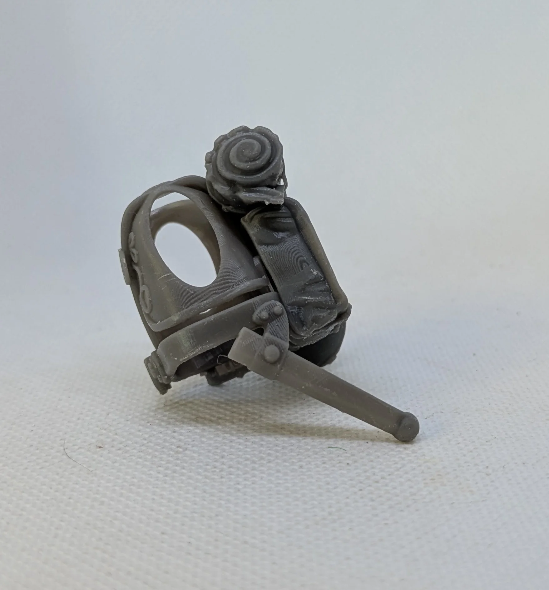 Custom Playmobil ACW en impression 3D - Nordiste soldat Zouave - harnais 35