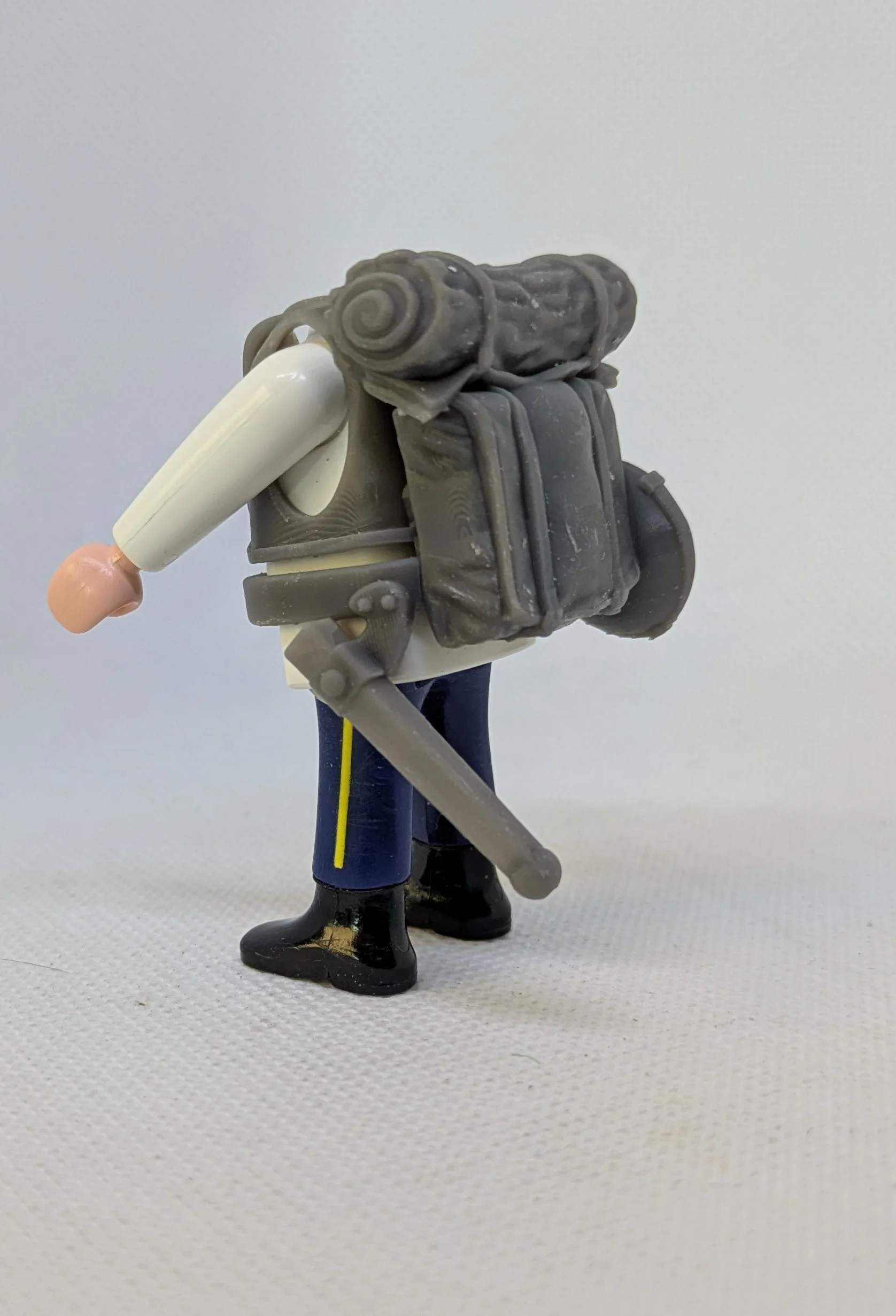 Custom Playmobil ACW en impression 3D - Nordiste soldat Zouave - harnais 35