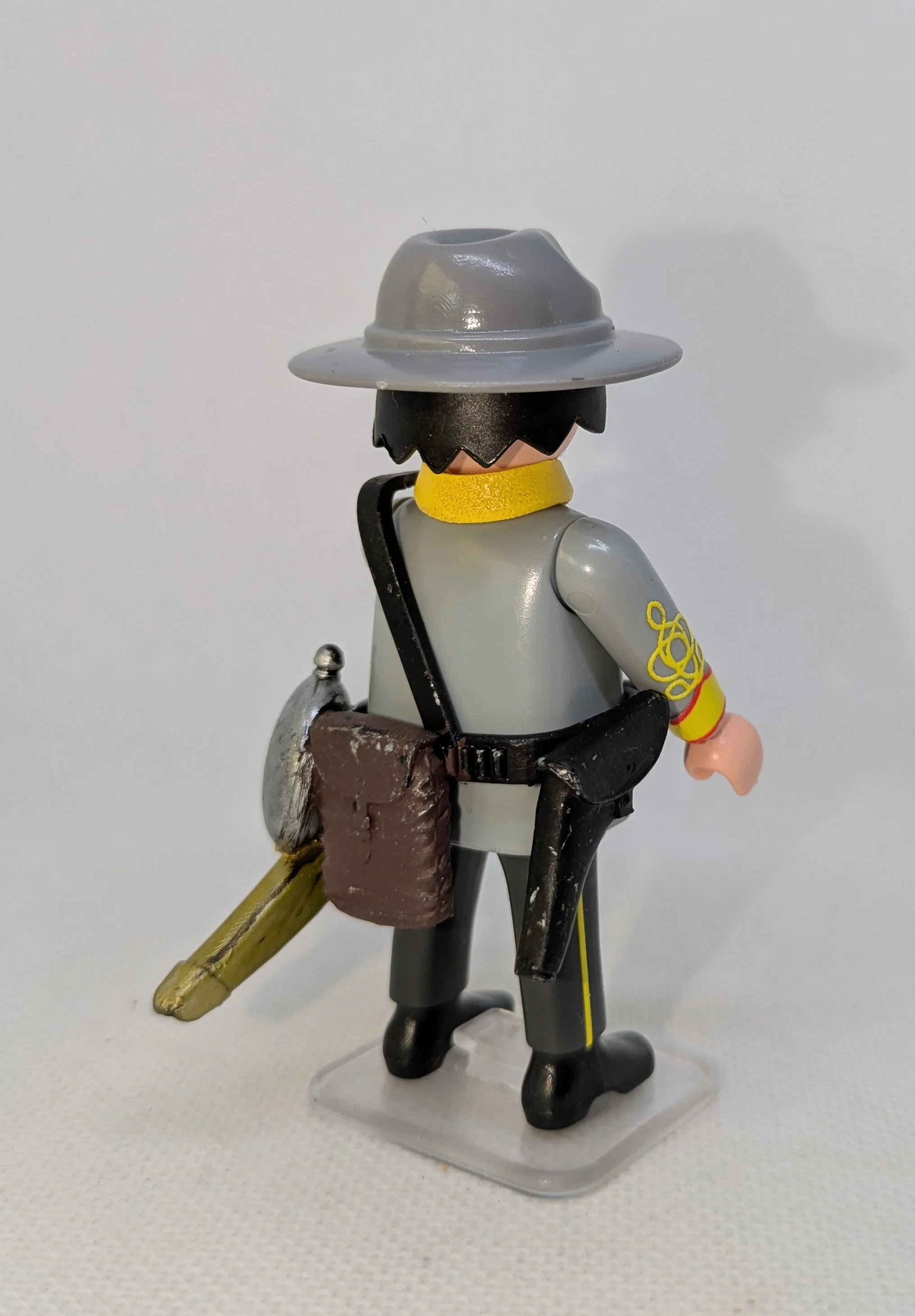 Custom Playmobil ACW en impression 3D - Sudiste soldat - harnais 21