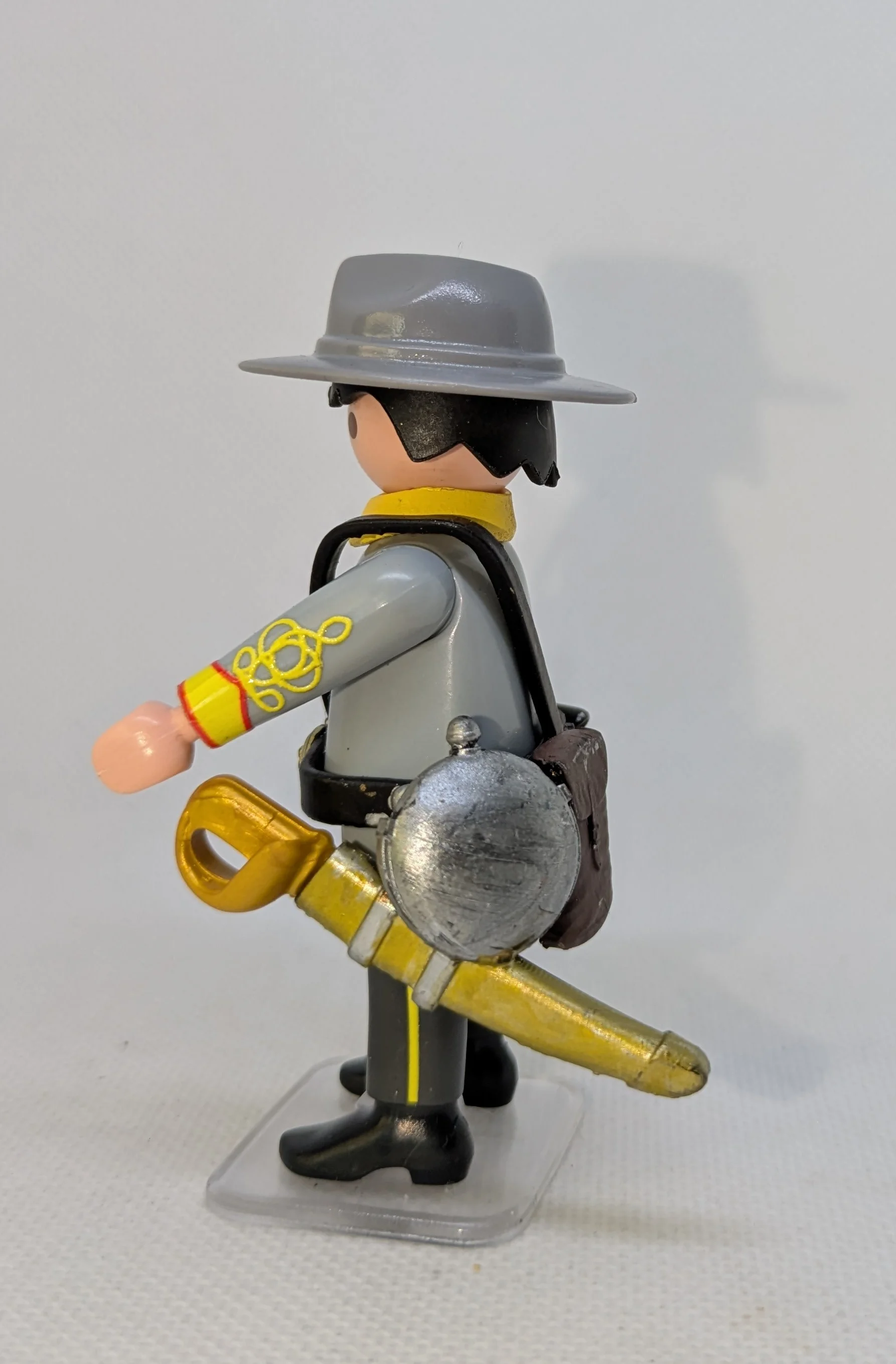 Custom Playmobil ACW en impression 3D - Sudiste soldat - harnais 21