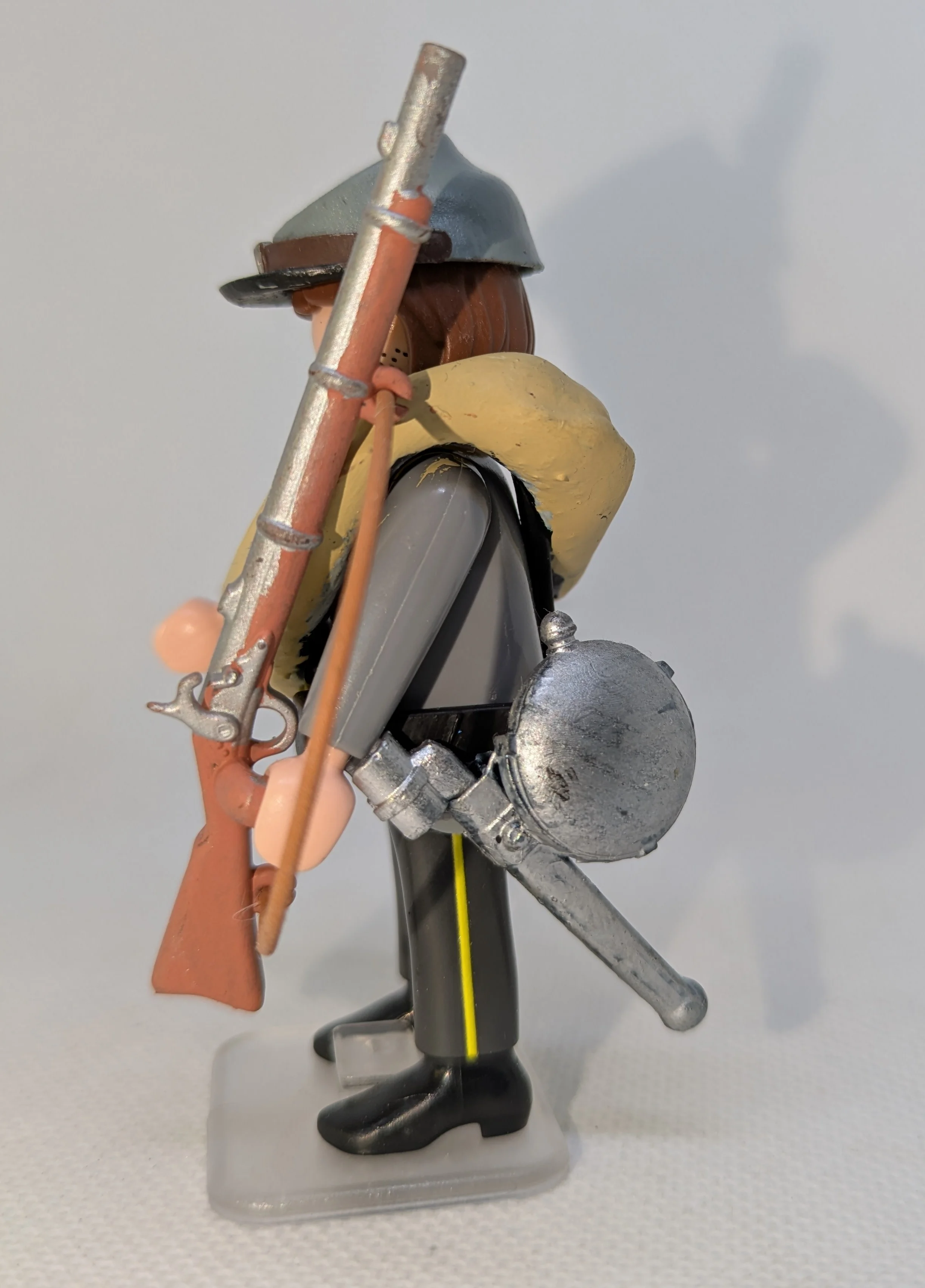 Custom Playmobil ACW en impression 3D - Sudiste soldat - harnais 22