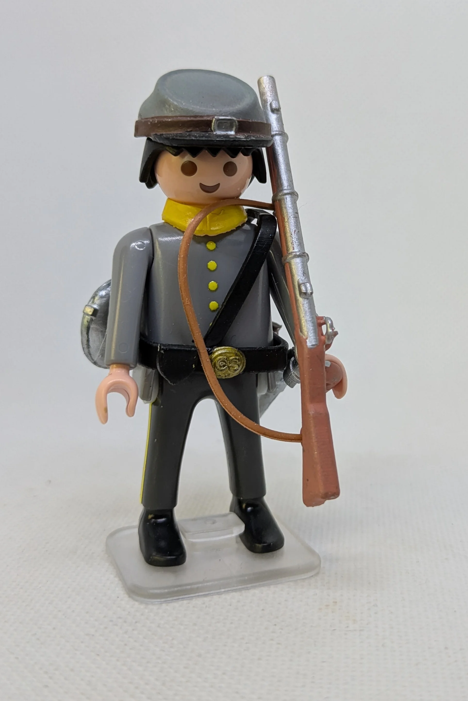 Custom Playmobil ACW en impression 3D - Sudiste soldat - harnais 23