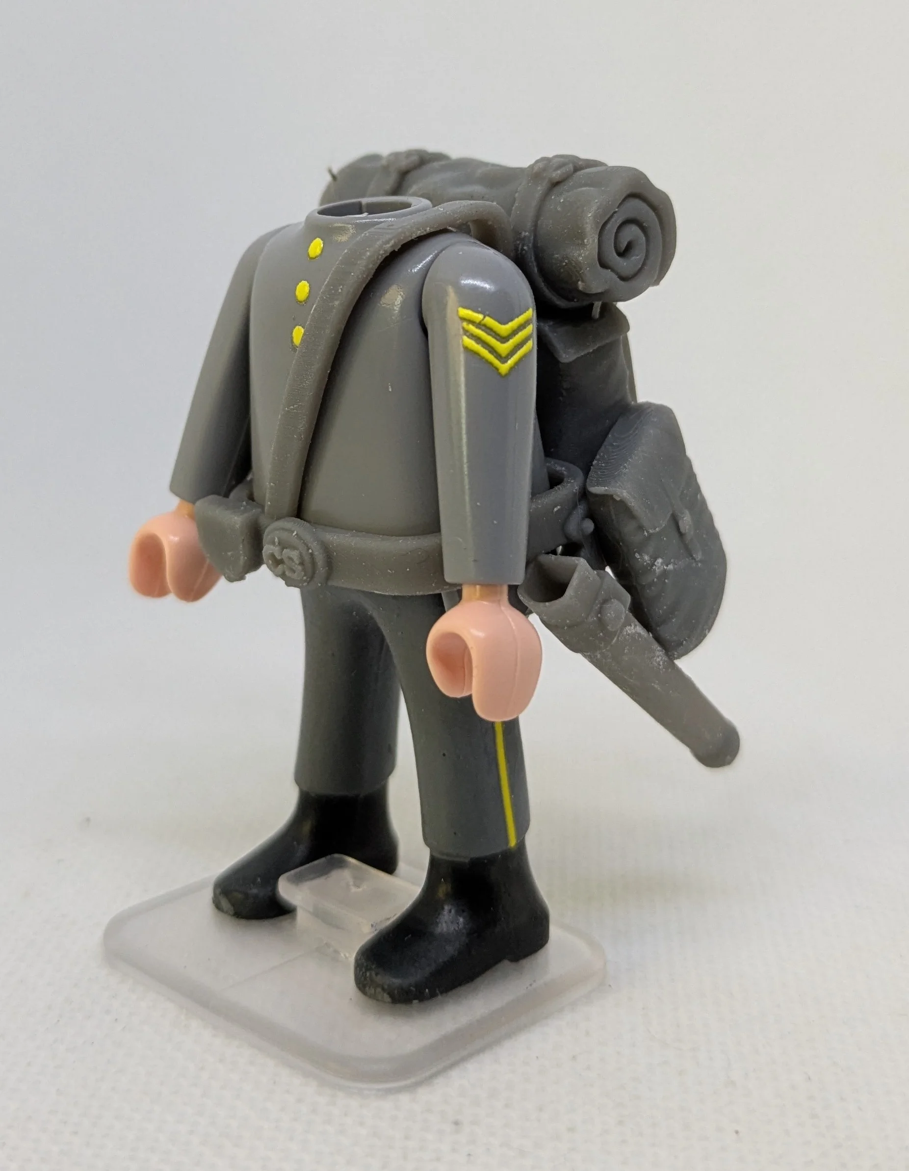 Custom Playmobil ACW en impression 3D - Sudiste soldat - harnais 25