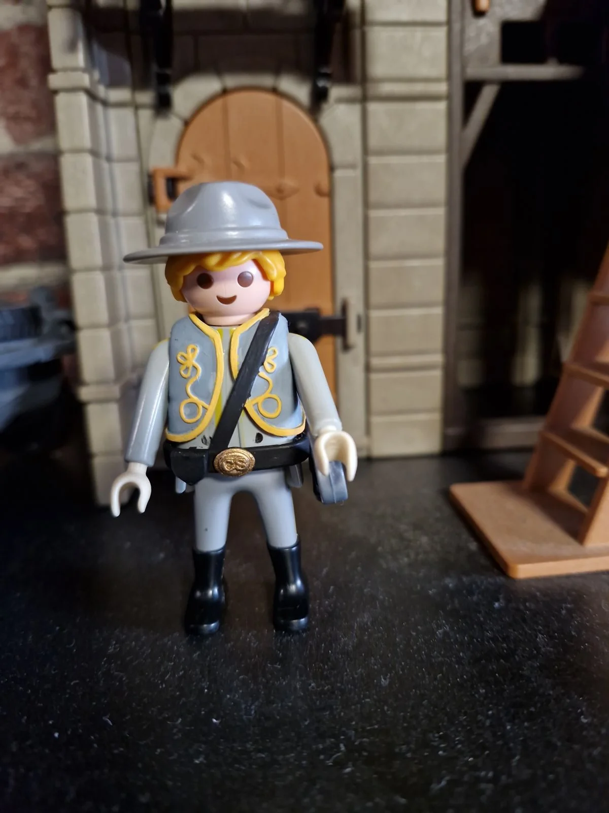 Custom Playmobil ACW en impression 3D - Sudiste soldat Zouave - harnais 41