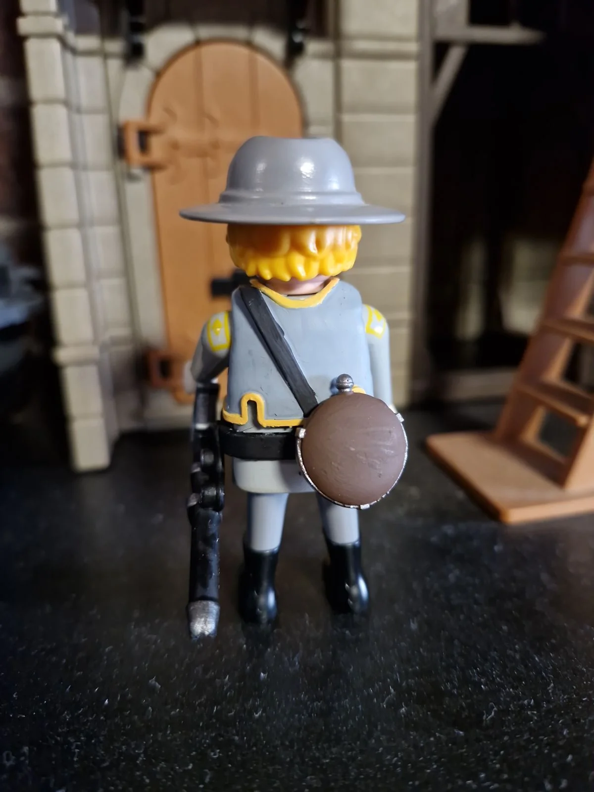 Custom Playmobil ACW en impression 3D - Sudiste soldat Zouave - harnais 41