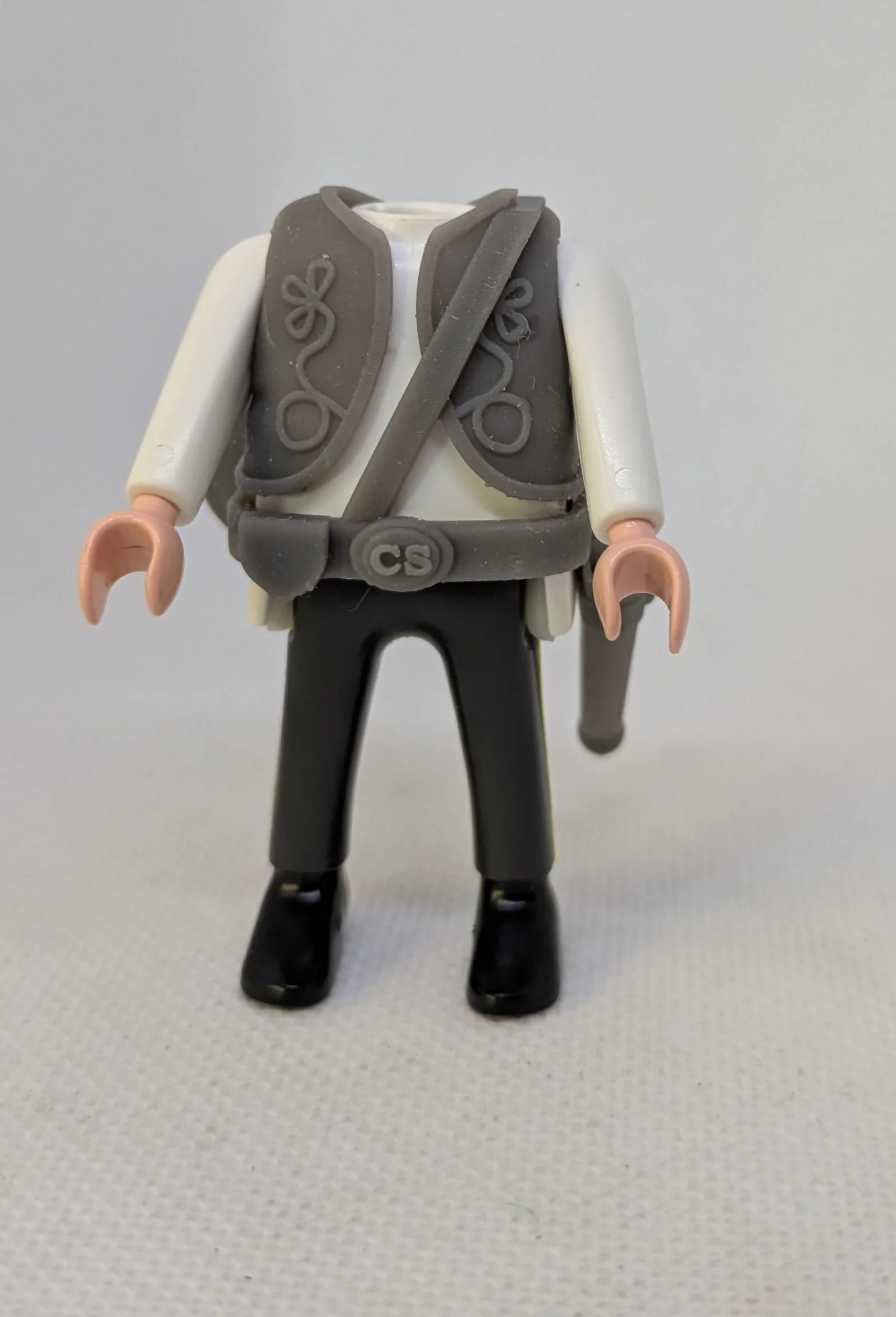 Custom Playmobil ACW en impression 3D - Sudiste soldat Zouave - harnais 43