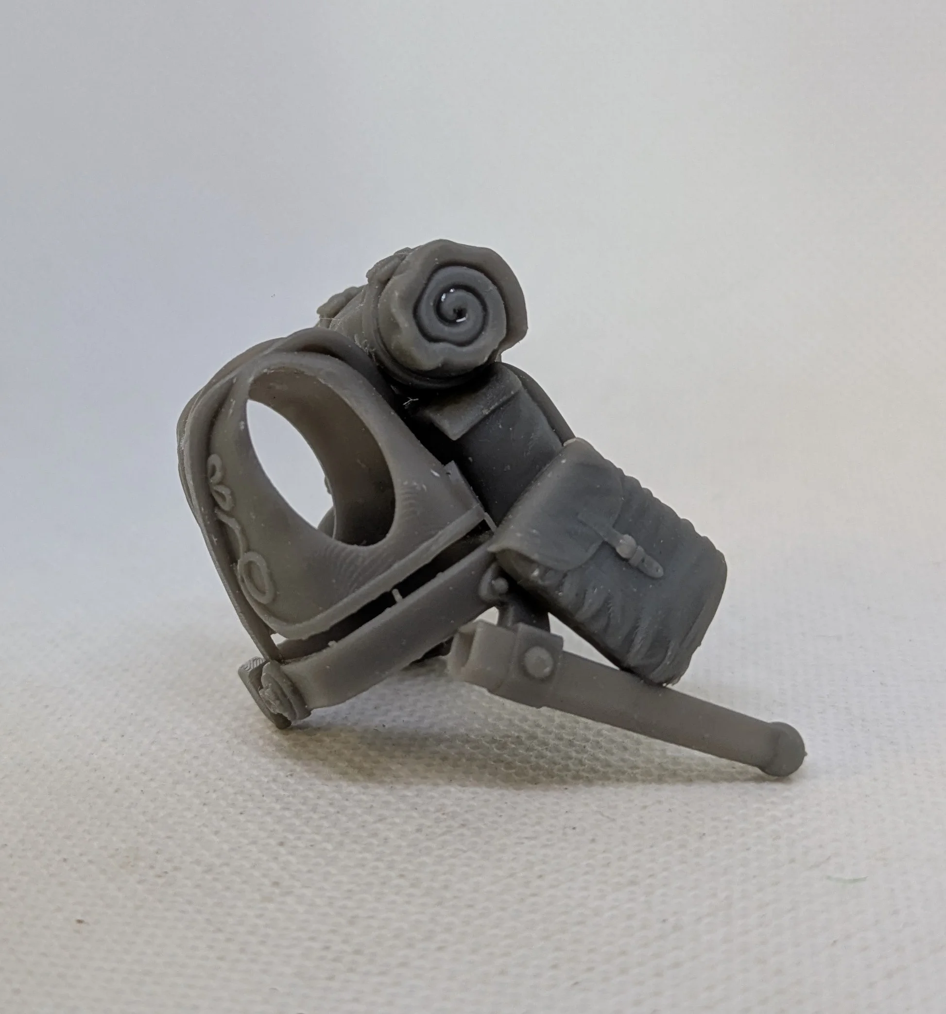 Custom Playmobil ACW en impression 3D - Sudiste soldat Zouave - harnais 45