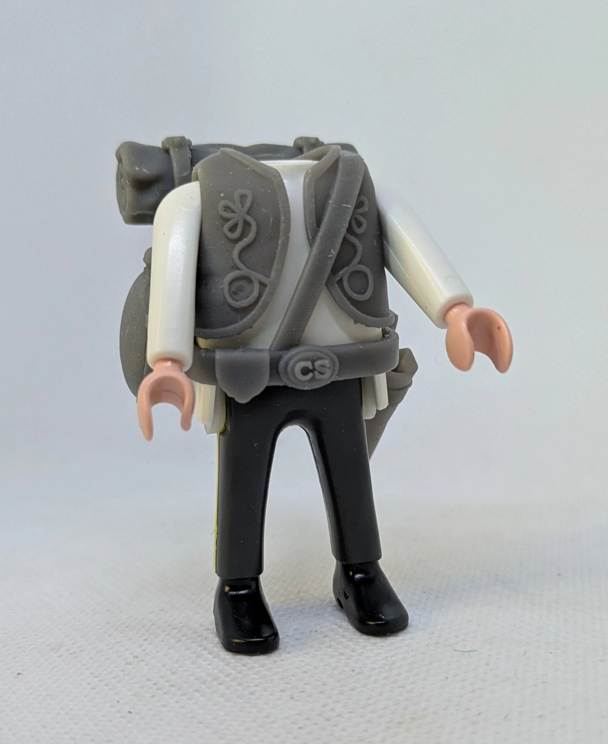 Custom Playmobil ACW en impression 3D - Sudiste soldat Zouave - harnais 45