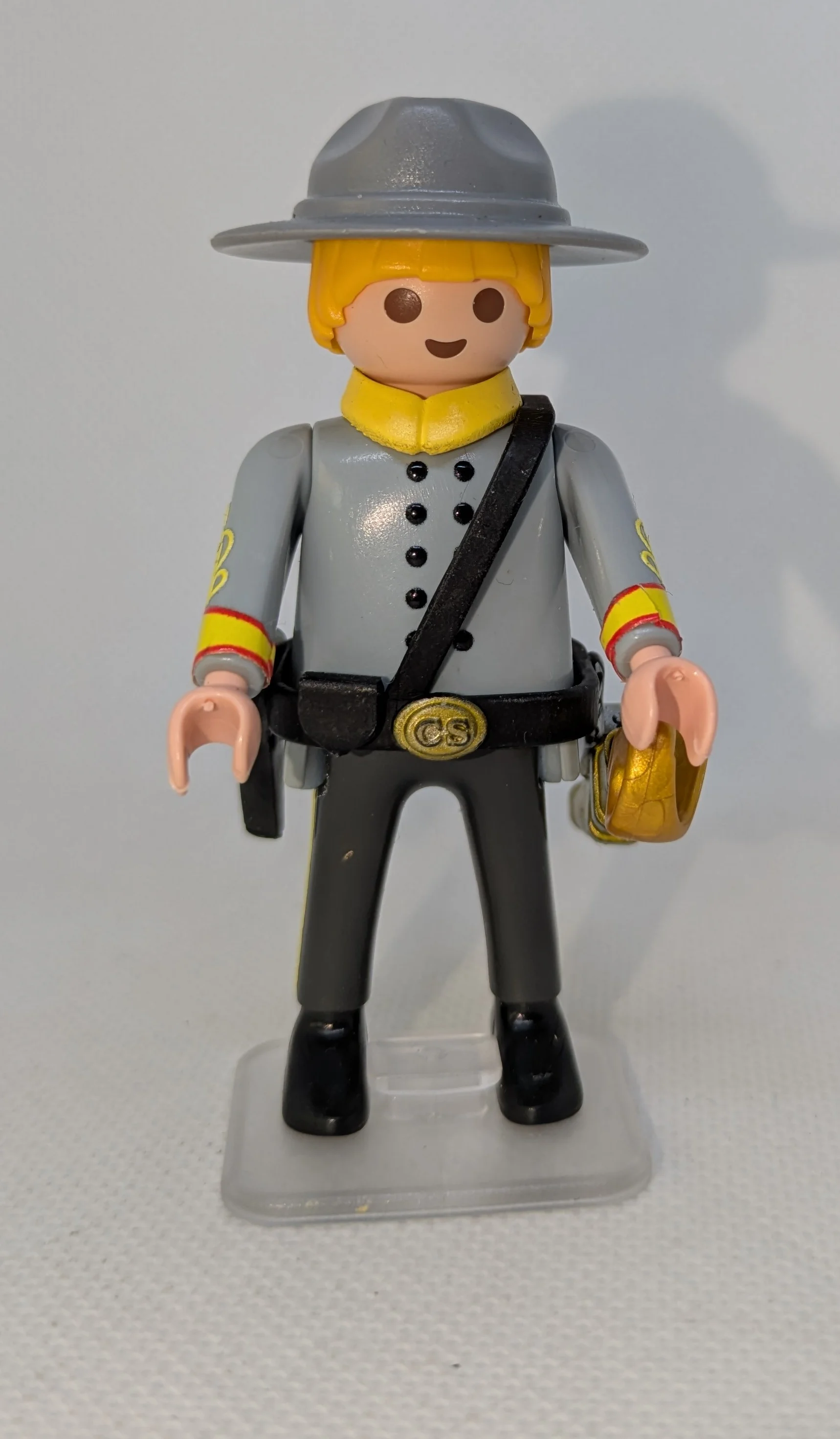 Custom Playmobil ACW en impression 3D - Sudiste spécial cavalerie - harnais 20