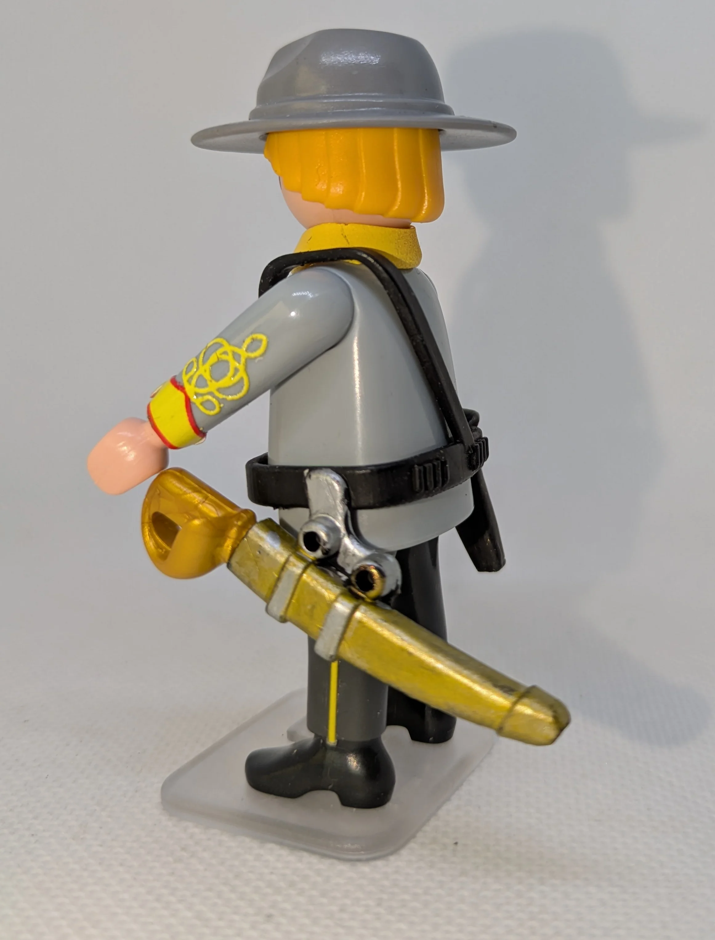 Custom Playmobil ACW en impression 3D - Sudiste spécial cavalerie - harnais 20