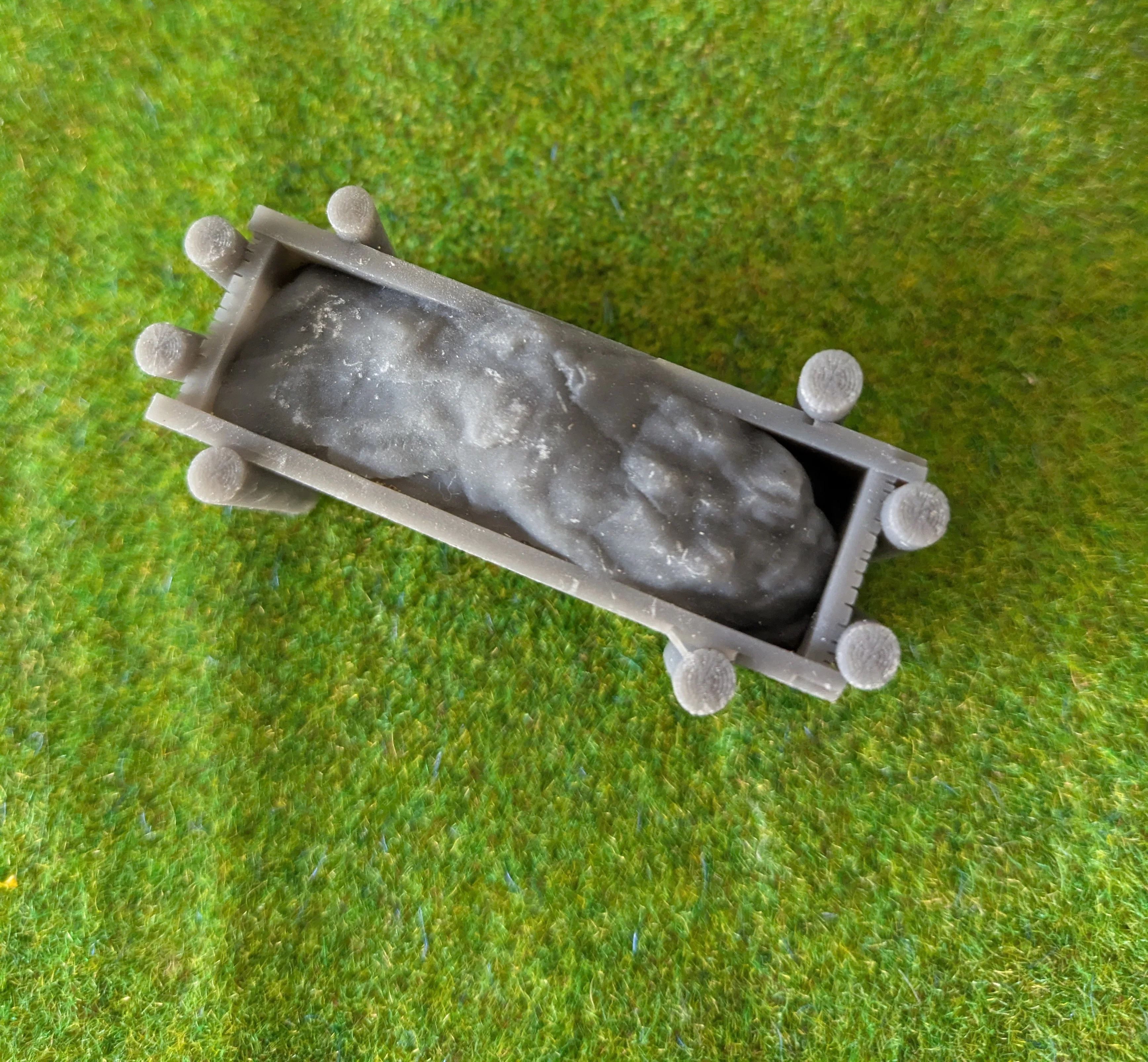 Custom Playmobil ACW impression 3D - 1 rempart canon - redoute - fortification