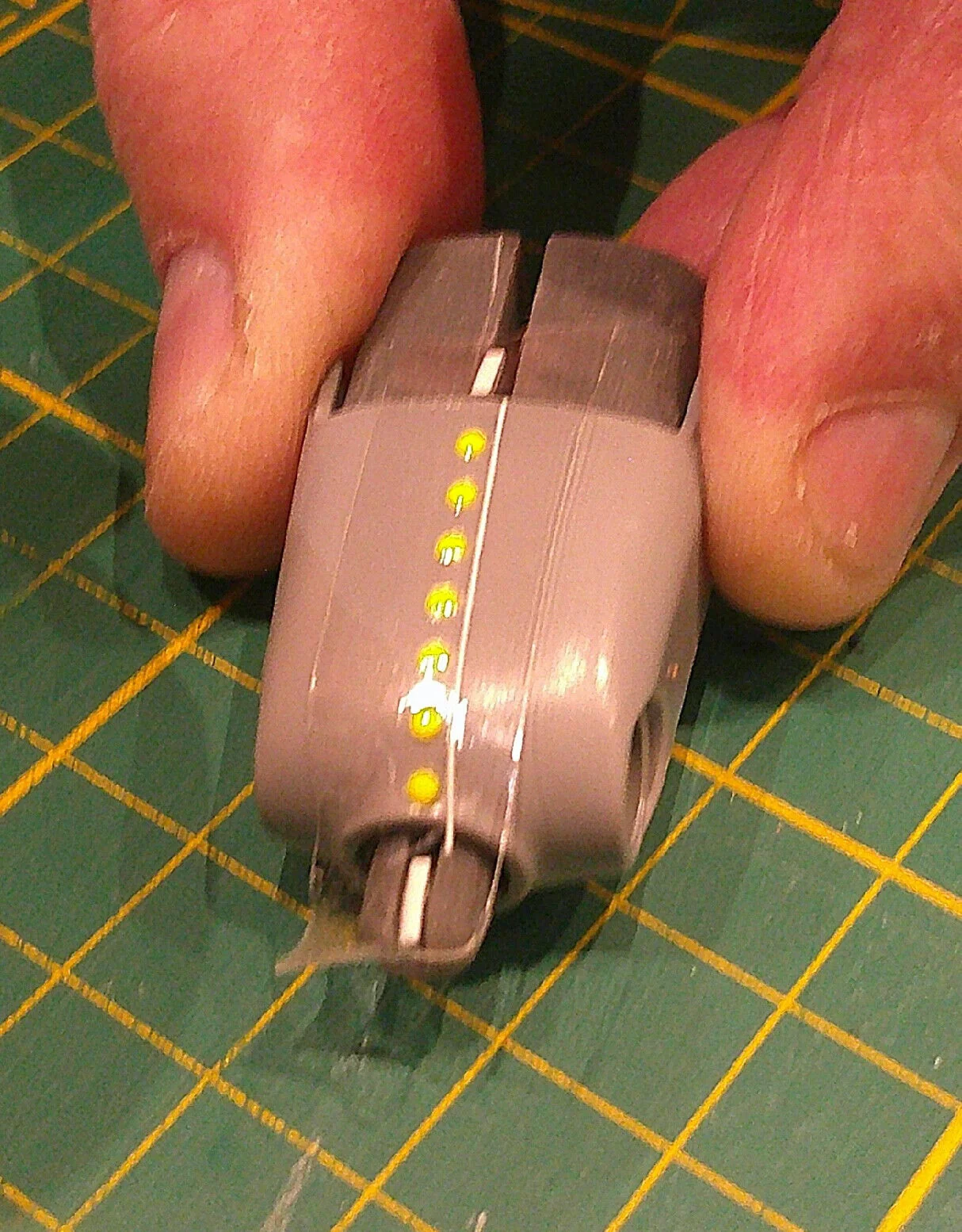 Custom Playmobil Décalcomanie adhésive - 1 centreur buste homme pour Playmobil