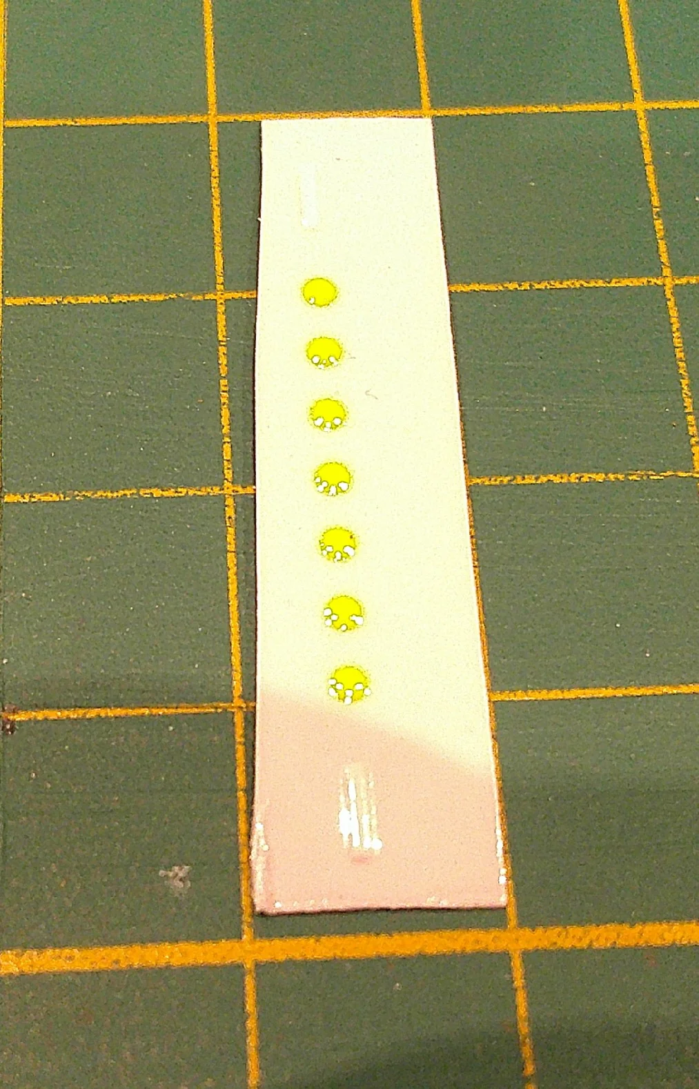 Custom Playmobil Décalcomanie adhésive - ACW - 1900 - plastron bouton jaune N80