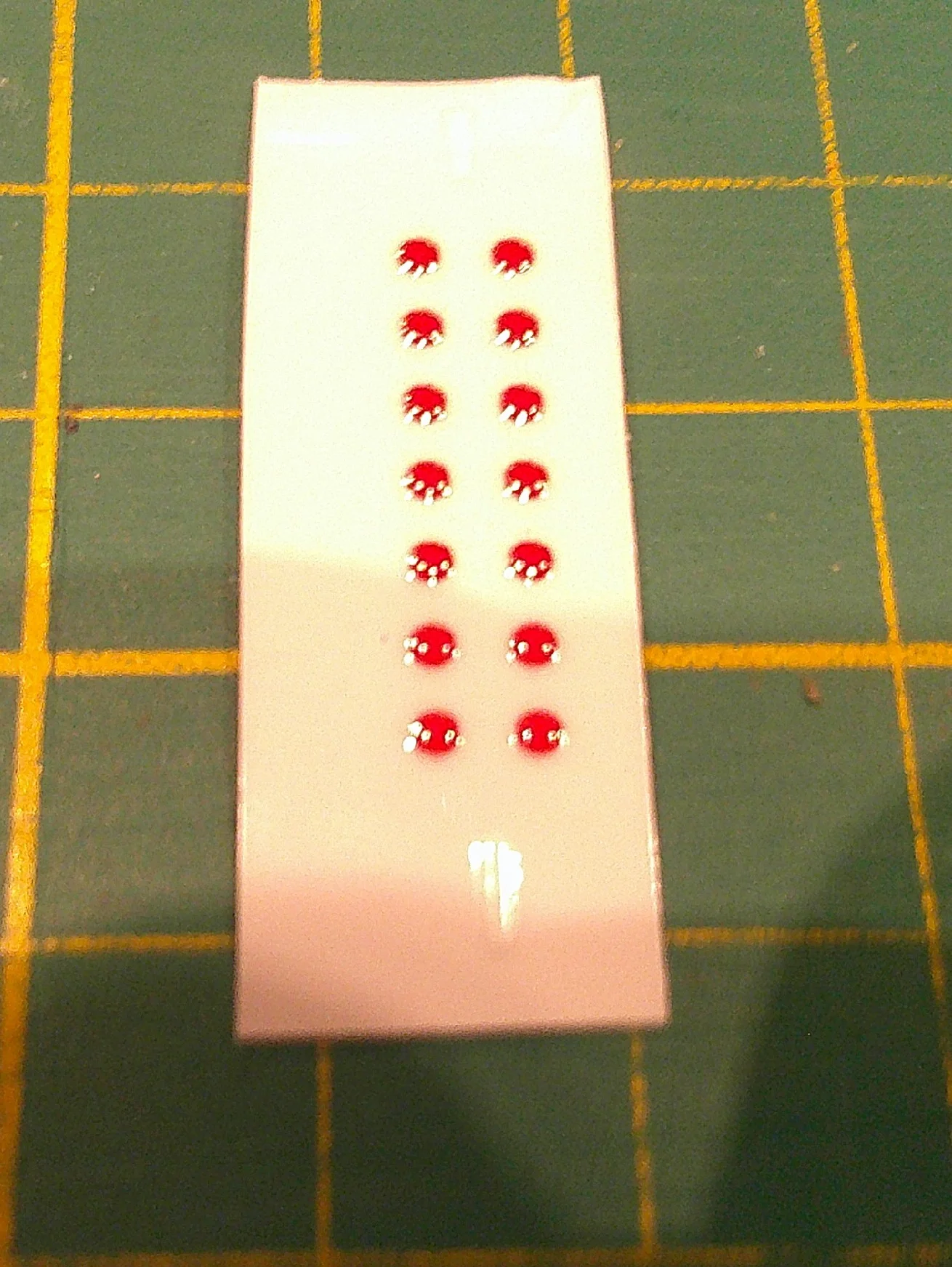 Custom Playmobil Décalcomanie adhésive - ACW - 1900 - plastron bouton rouge N52