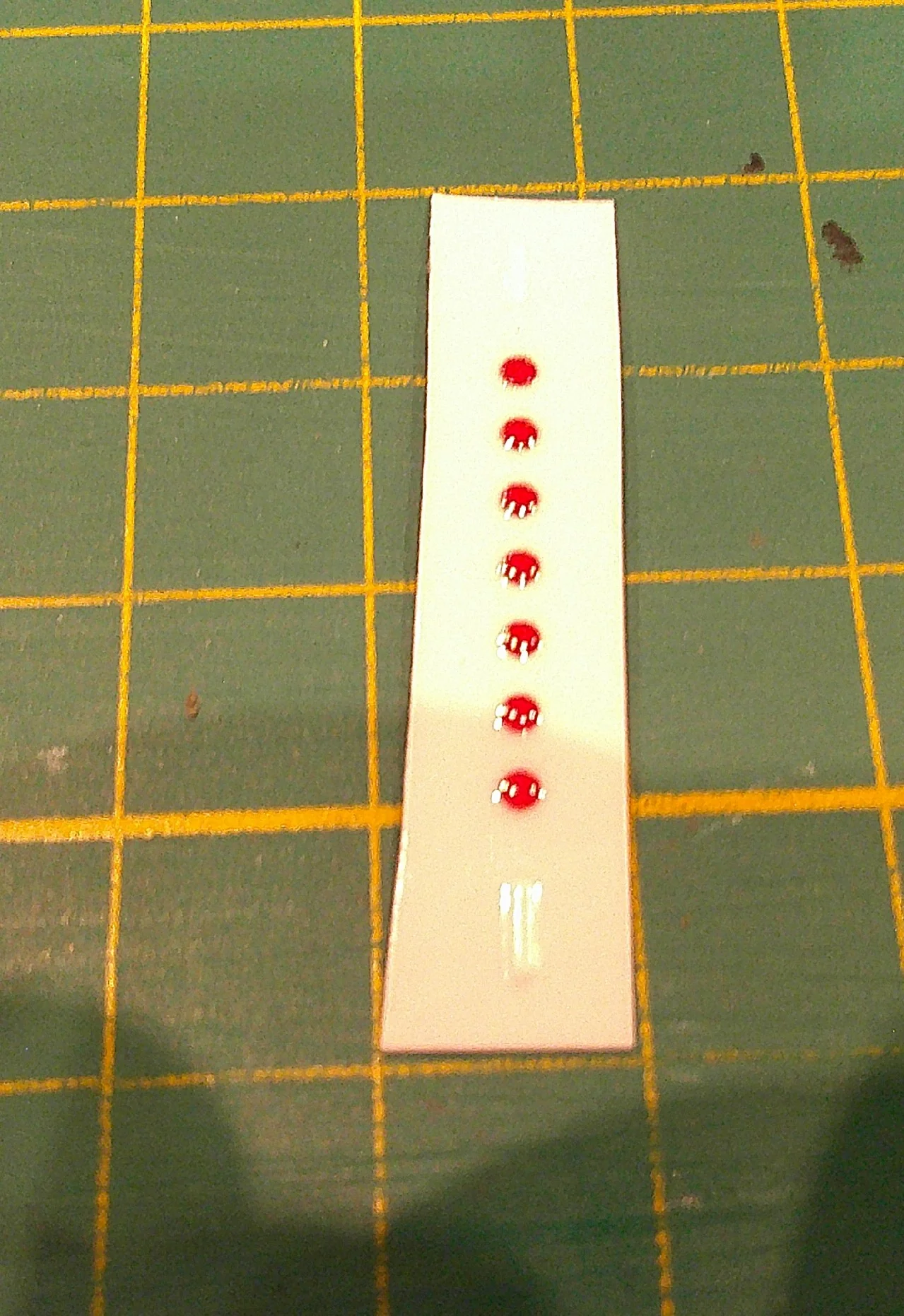 Custom Playmobil Décalcomanie adhésive - ACW - 1900 - plastron bouton rouge N82