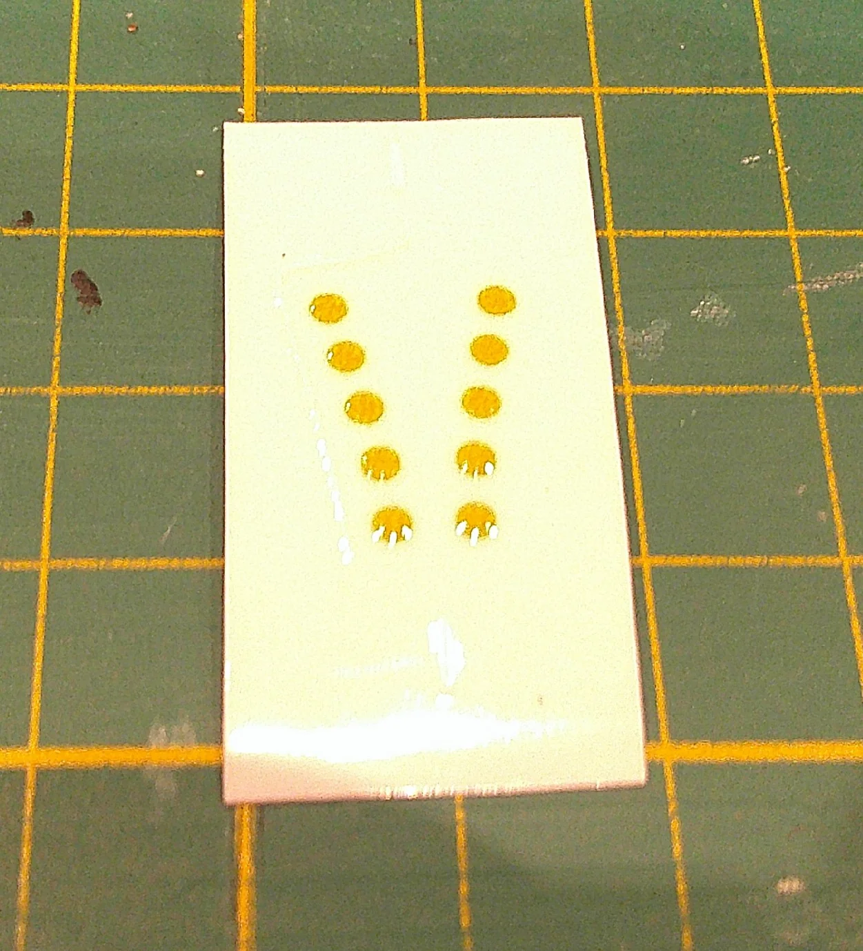 Custom Playmobil Décalcomanie adhésive - ACW - 1900 - plastron jaune 2 N73