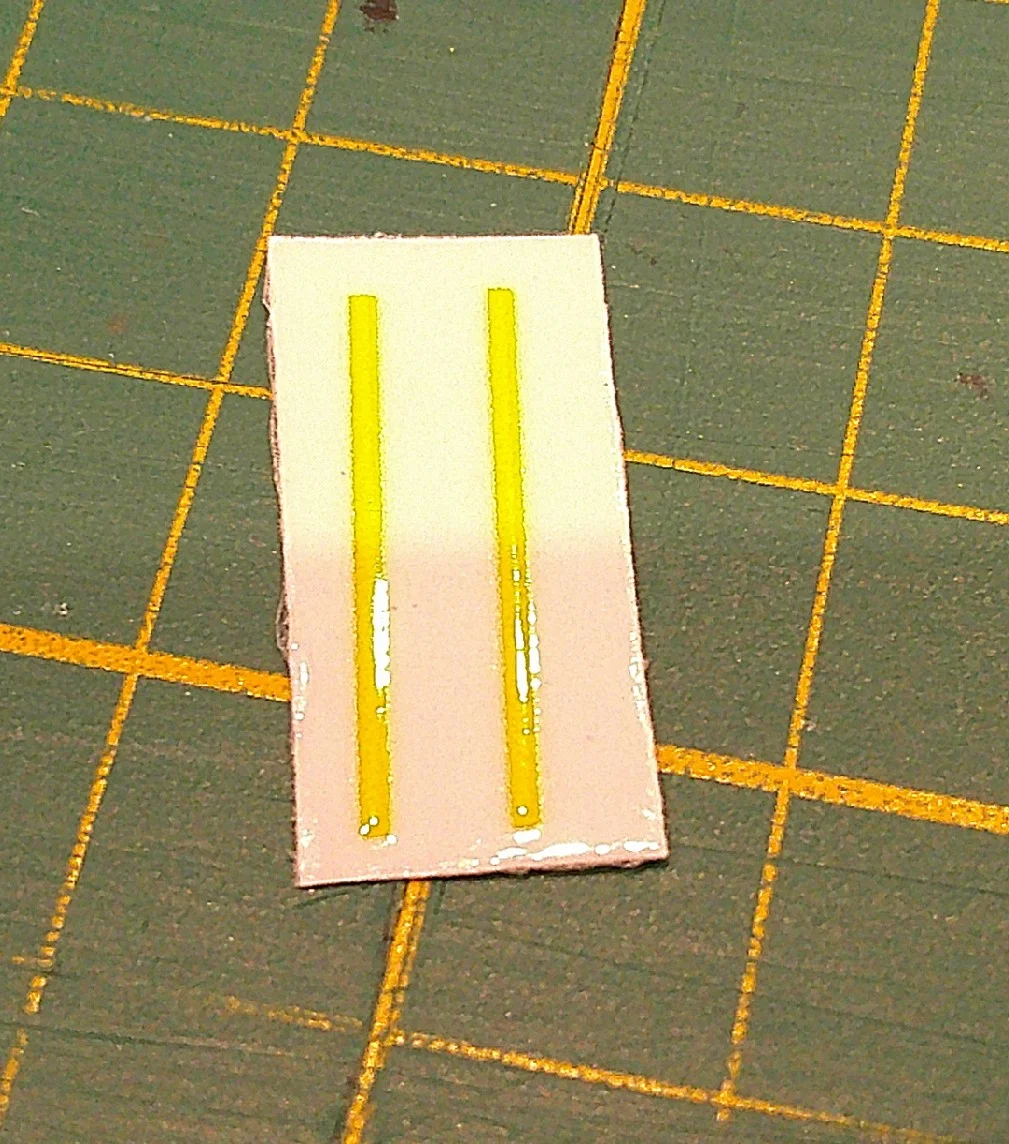 Custom Playmobil Décalcomanie adhésive - ACW - 2 bandes galon pantalon jaune N31