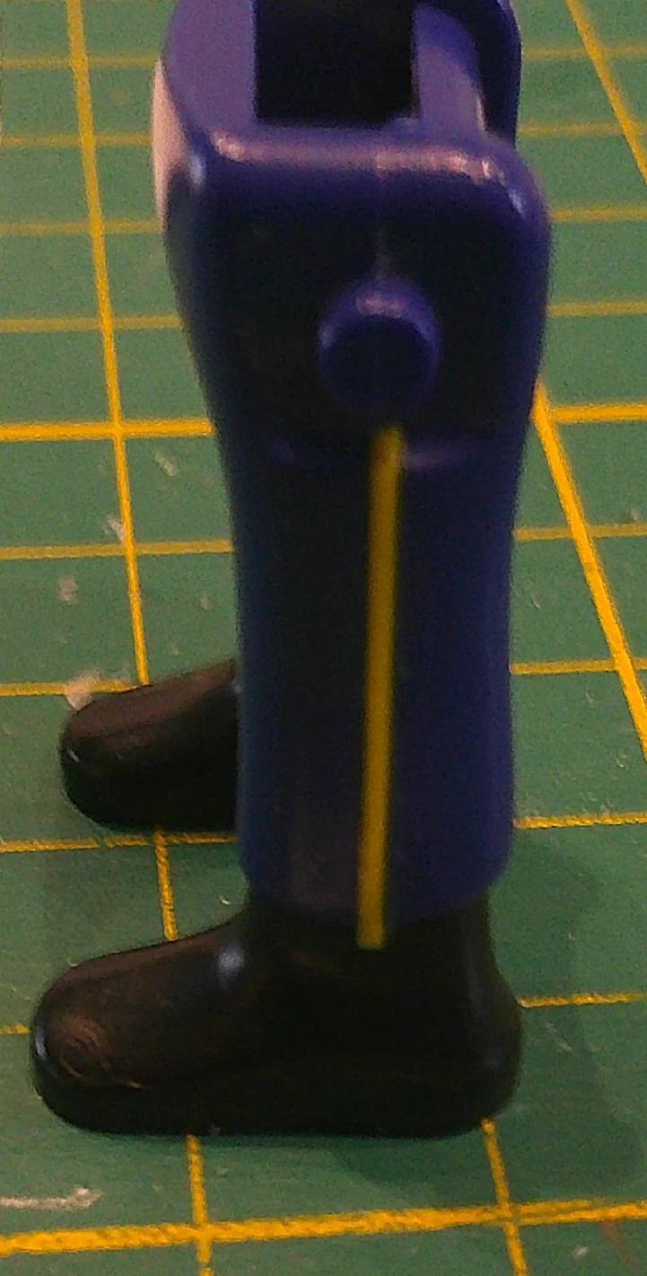 Custom Playmobil Décalcomanie adhésive - ACW - 2 bandes galon pantalon jaune N31