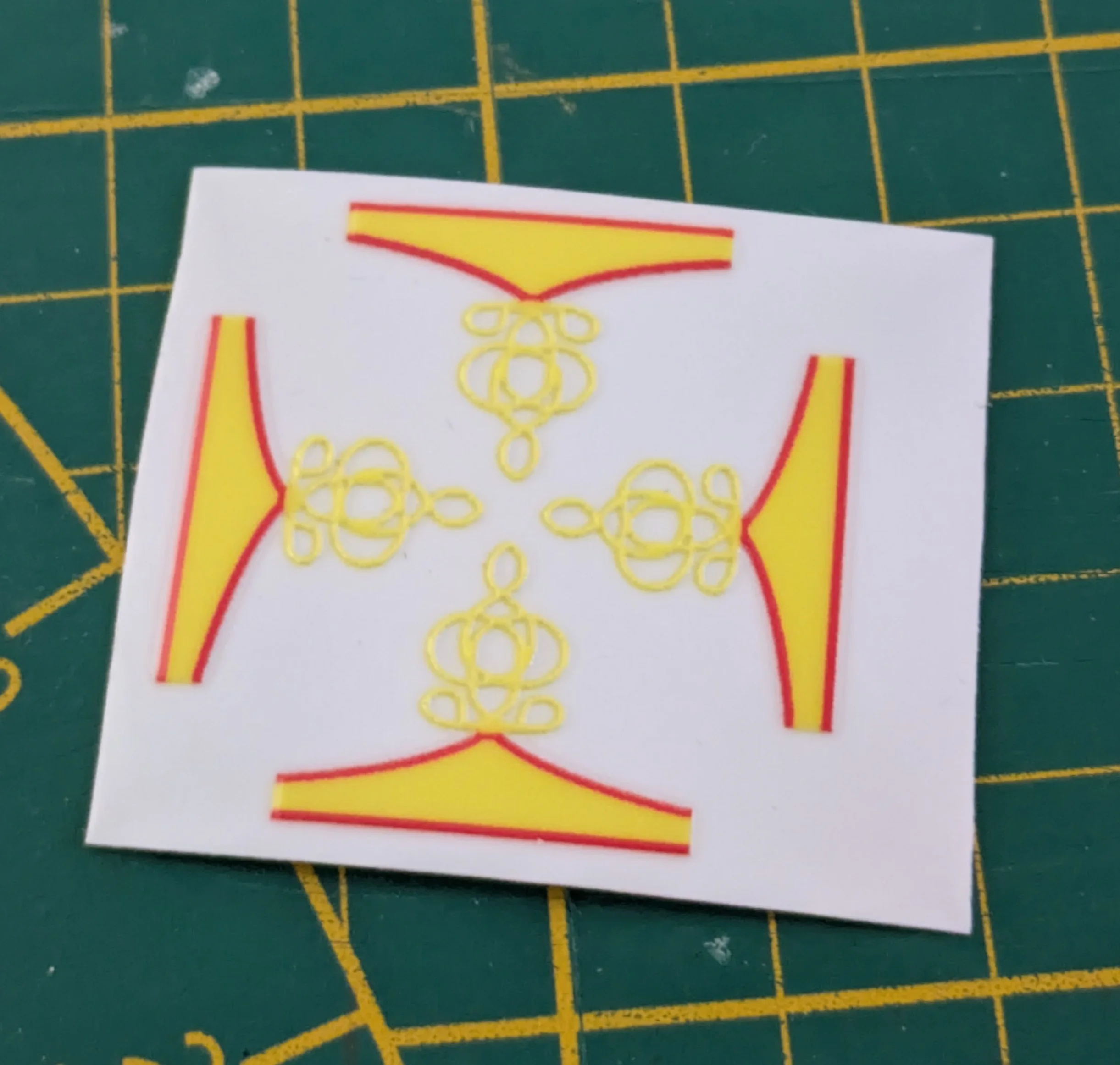 Custom Playmobil Décalcomanie adhésive - ACW - Galons de manche 022