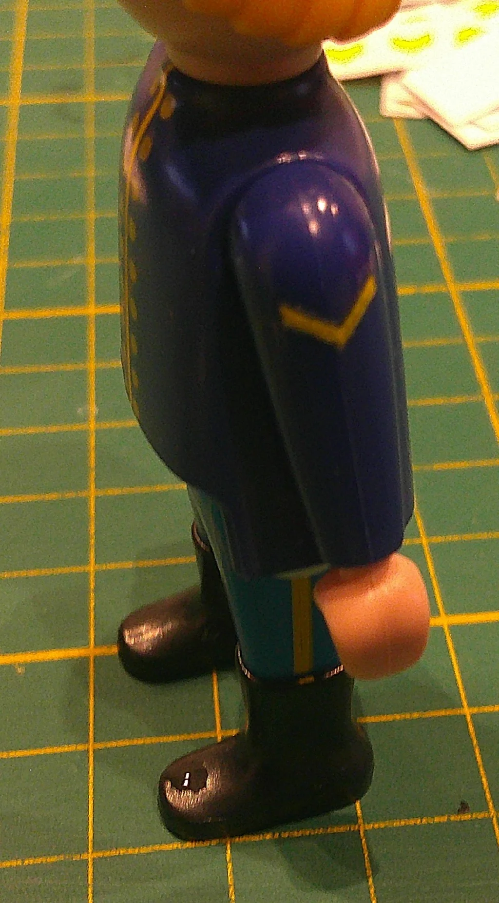 Custom Playmobil Décalcomanie adhésive - ACW - Galons jaune 001