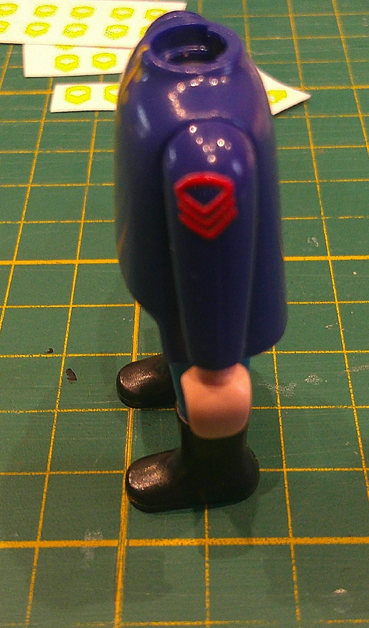 Custom Playmobil Décalcomanie adhésive - ACW - Galons rouge 011