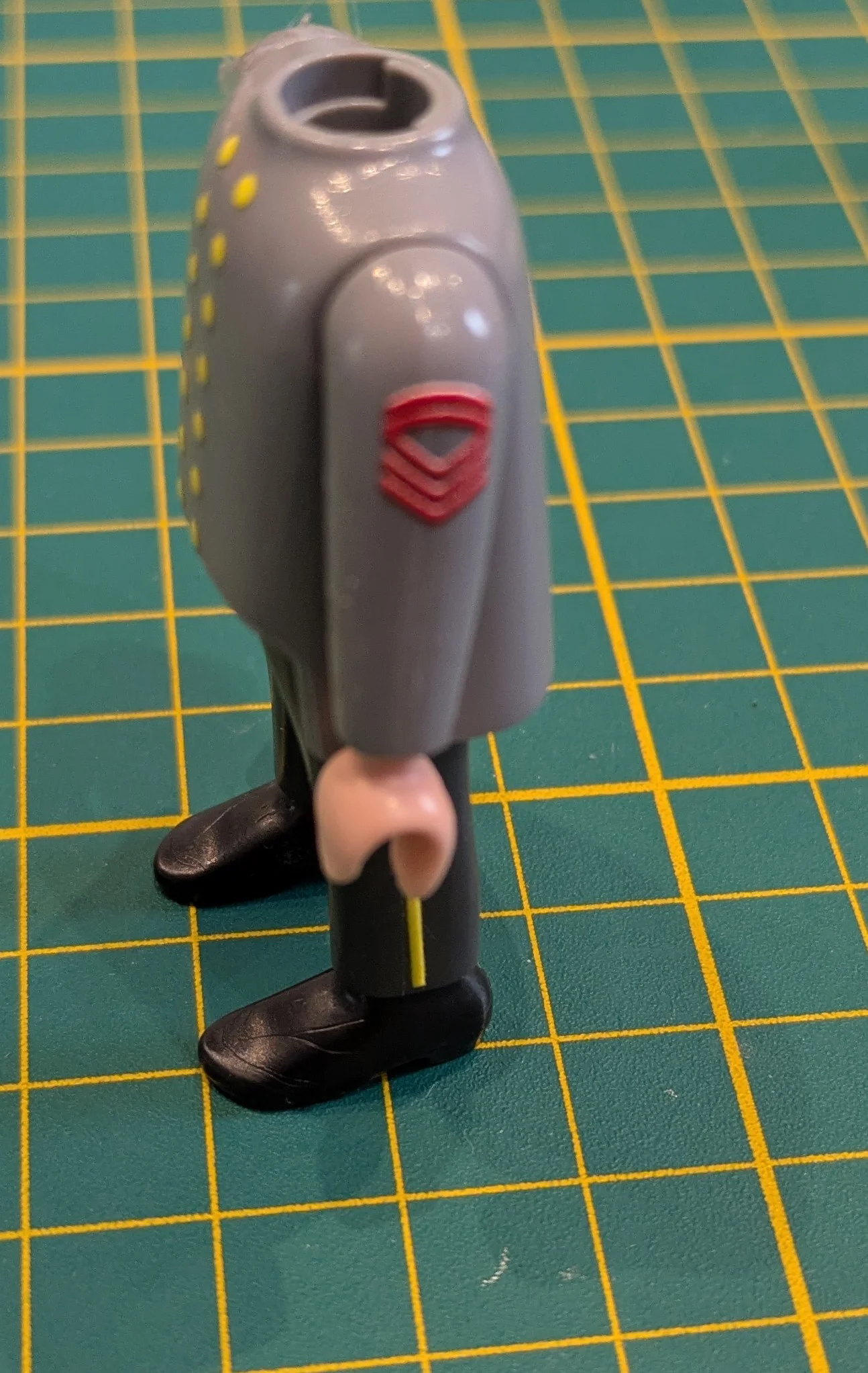 Custom Playmobil Décalcomanie adhésive - ACW - Galons rouge 014