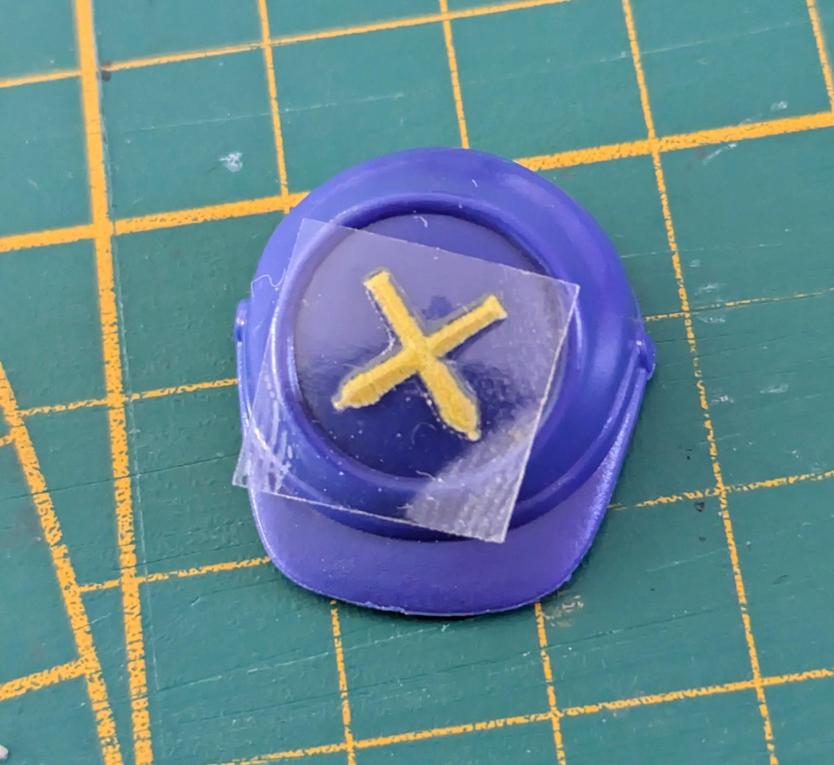 Custom Playmobil Décalcomanie adhésive - ACW - insigne casquette N41