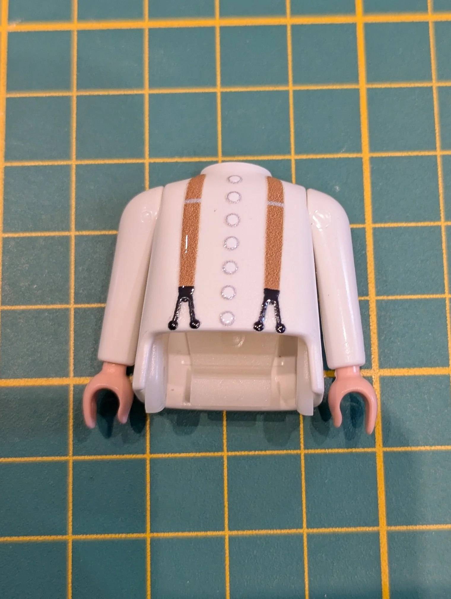 Custom Playmobil Décalcomanie adhésive - City 1930 -1950 - plastron N 116