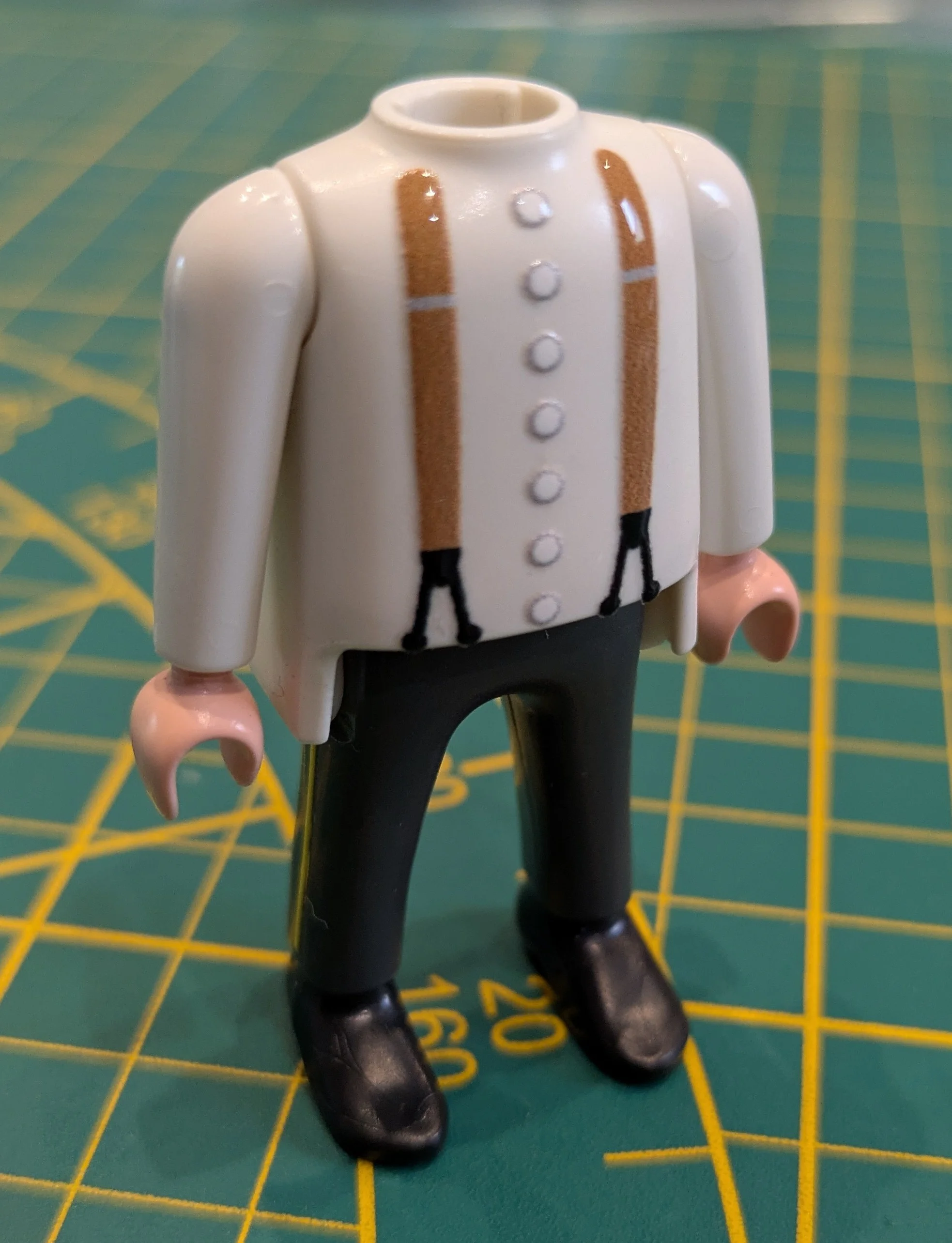 Custom Playmobil Décalcomanie adhésive - City 1930 -1950 - plastron N 116