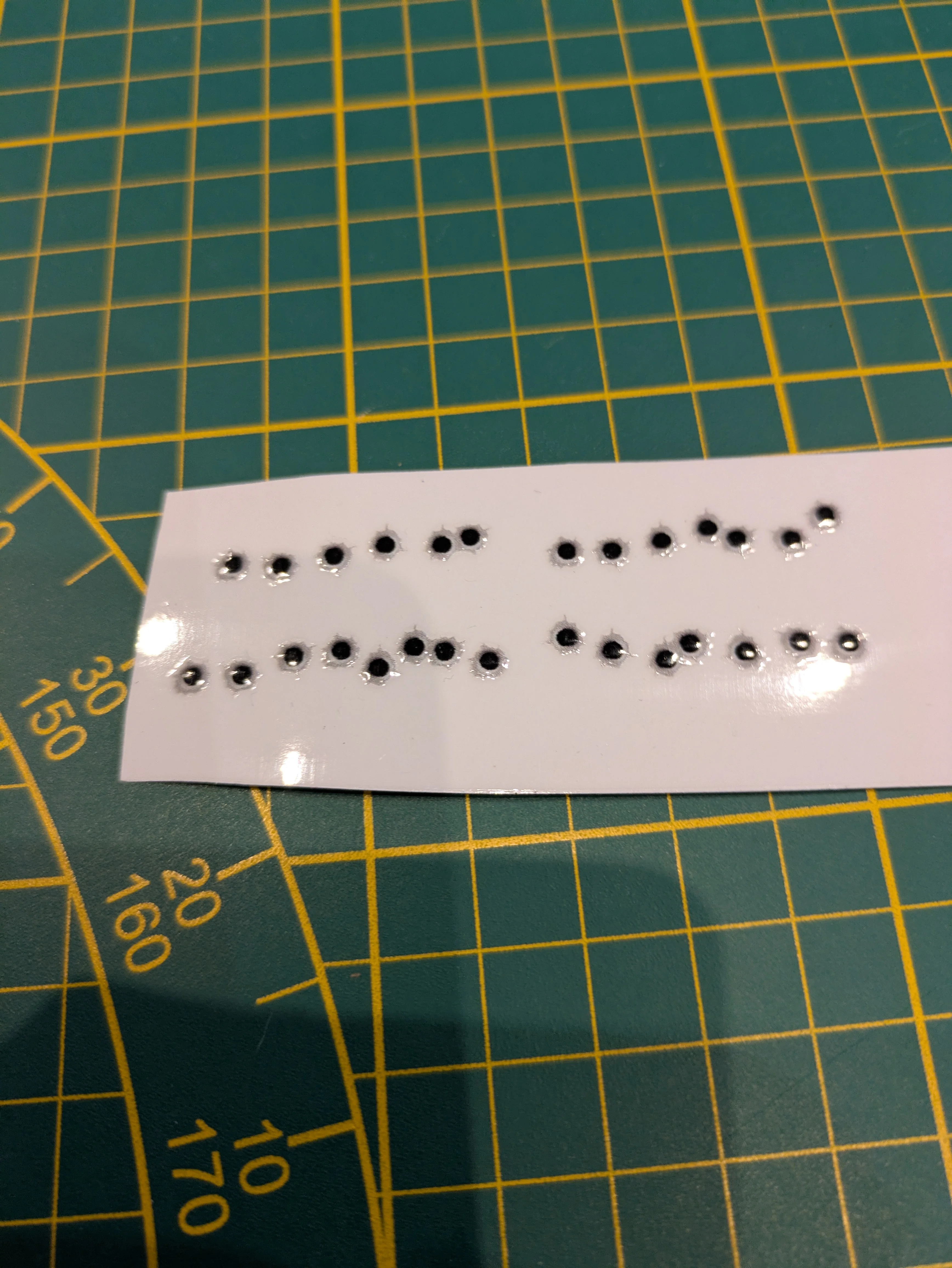 Custom Playmobil Décalcomanie adhésive - impacts de balles N 210