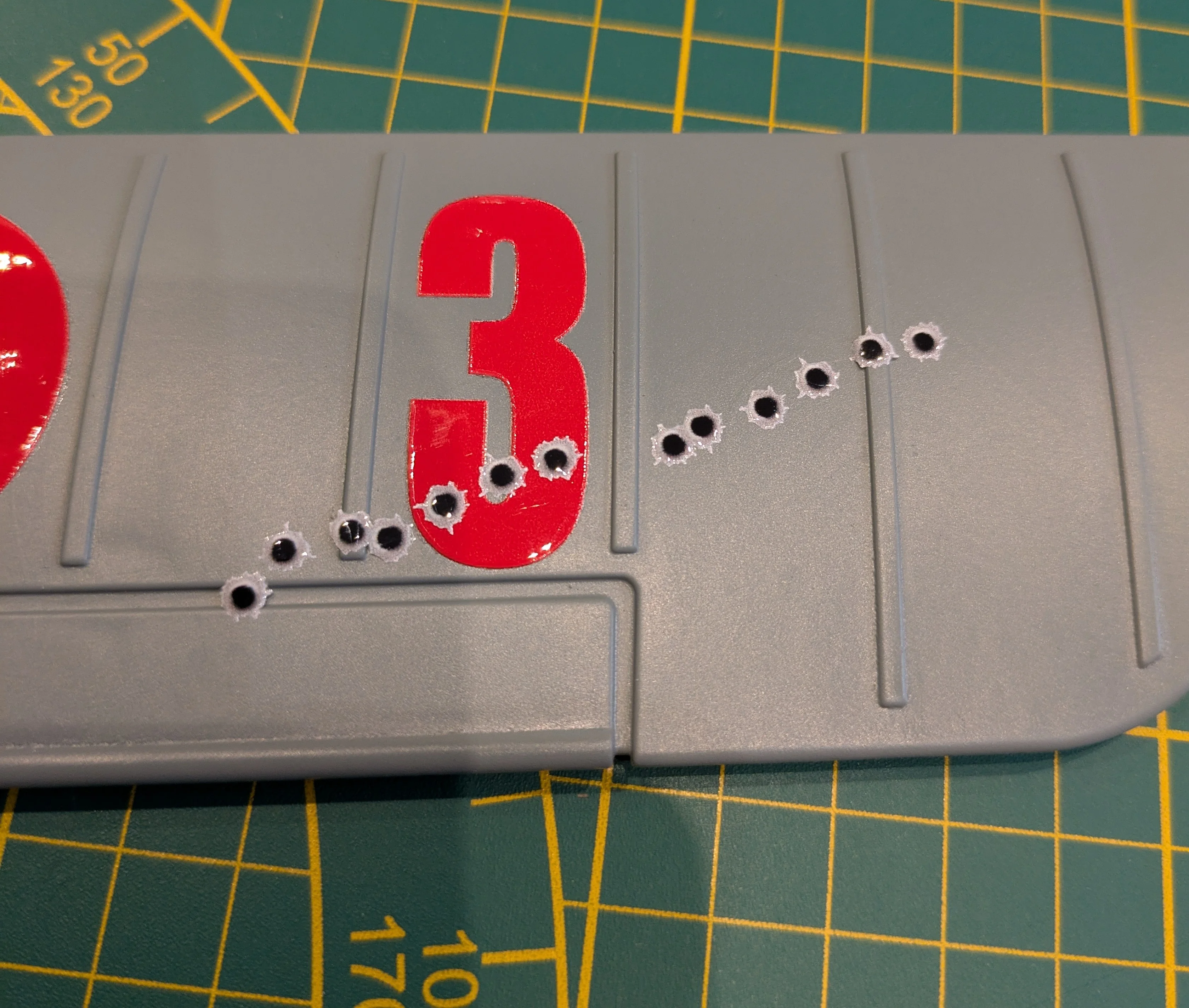 Custom Playmobil Décalcomanie adhésive - impacts de balles N 210