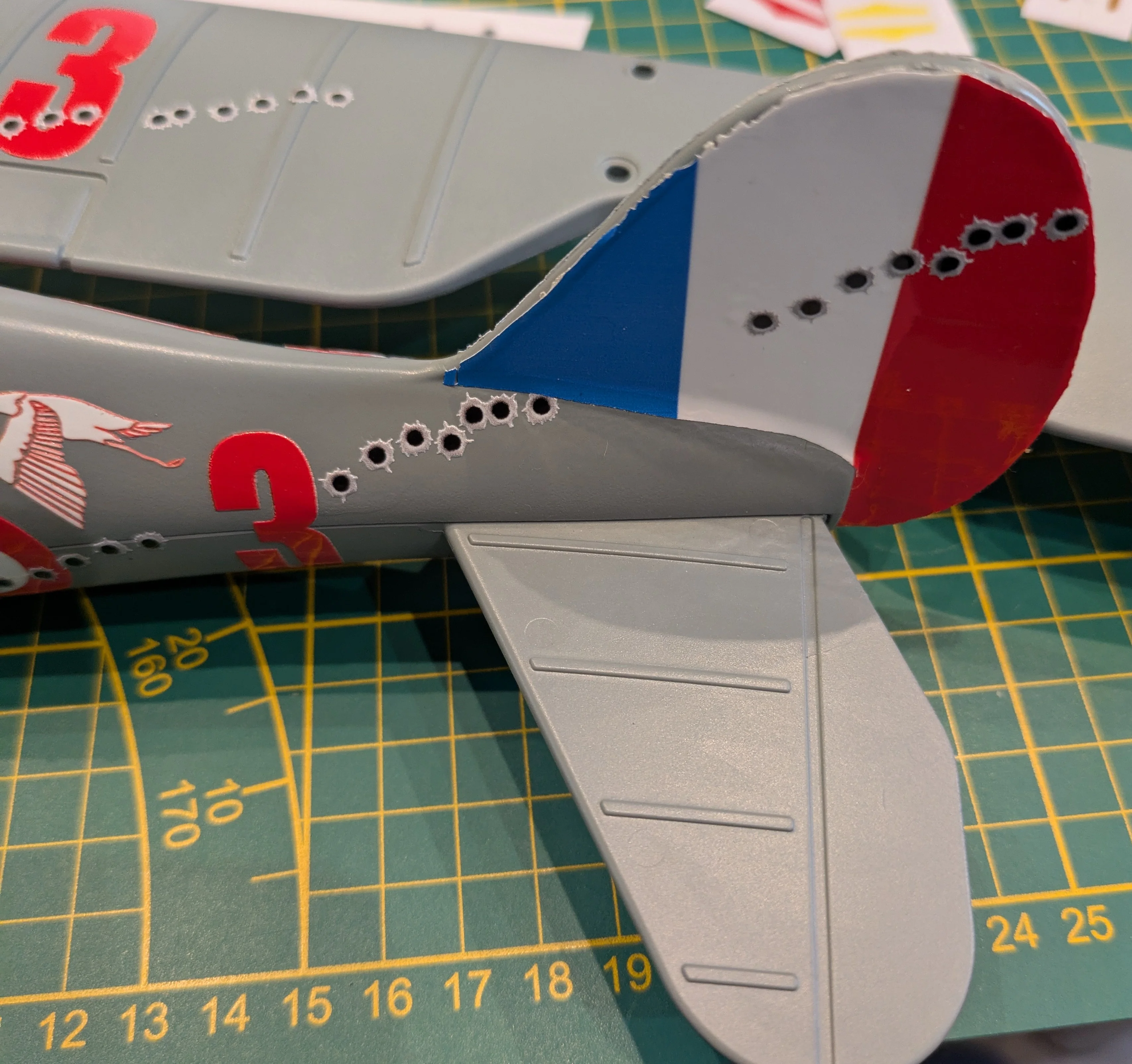 Custom Playmobil Décalcomanie adhésive - impacts de balles N 210