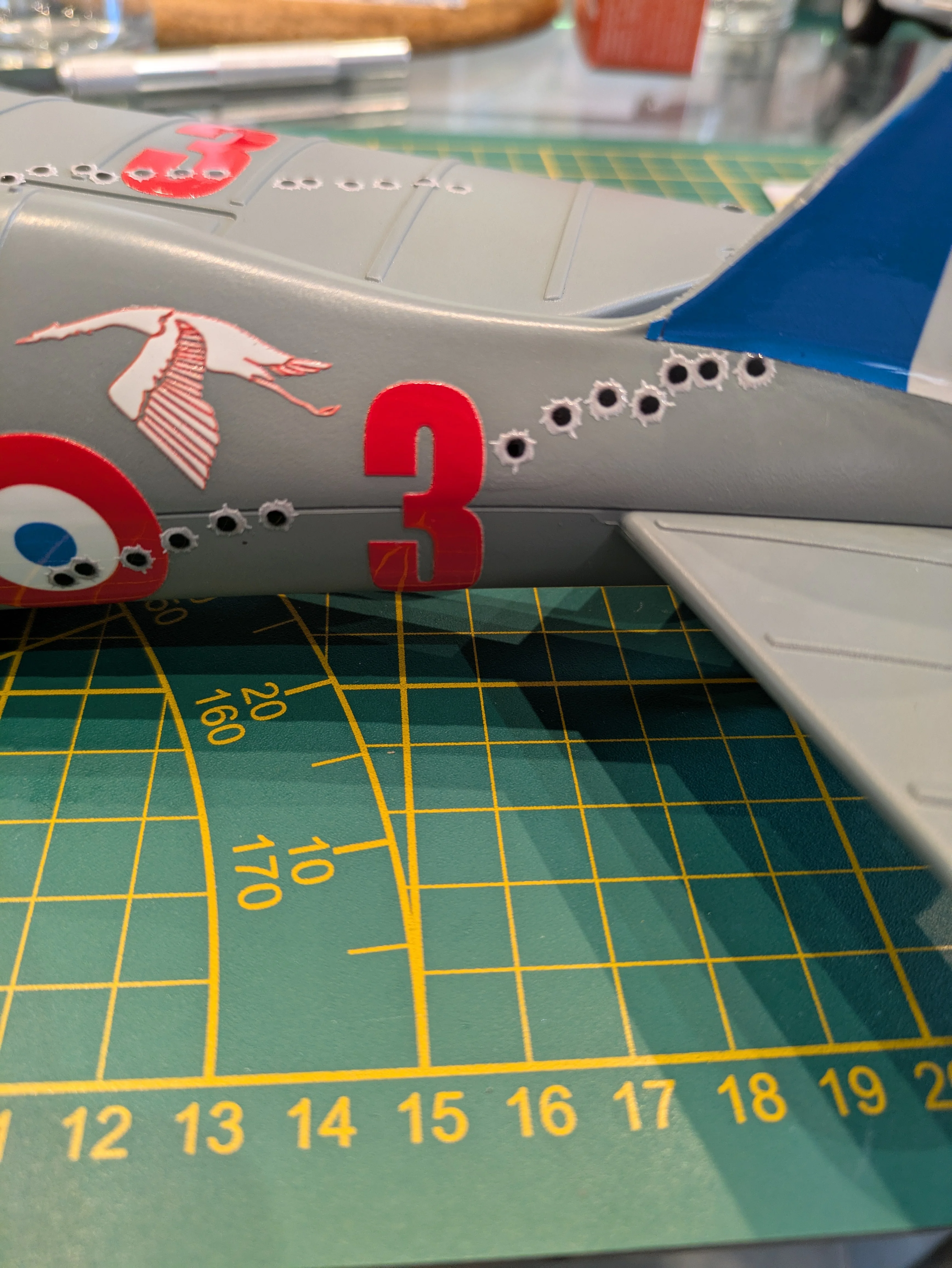 Custom Playmobil Décalcomanie adhésive - impacts de balles N 210