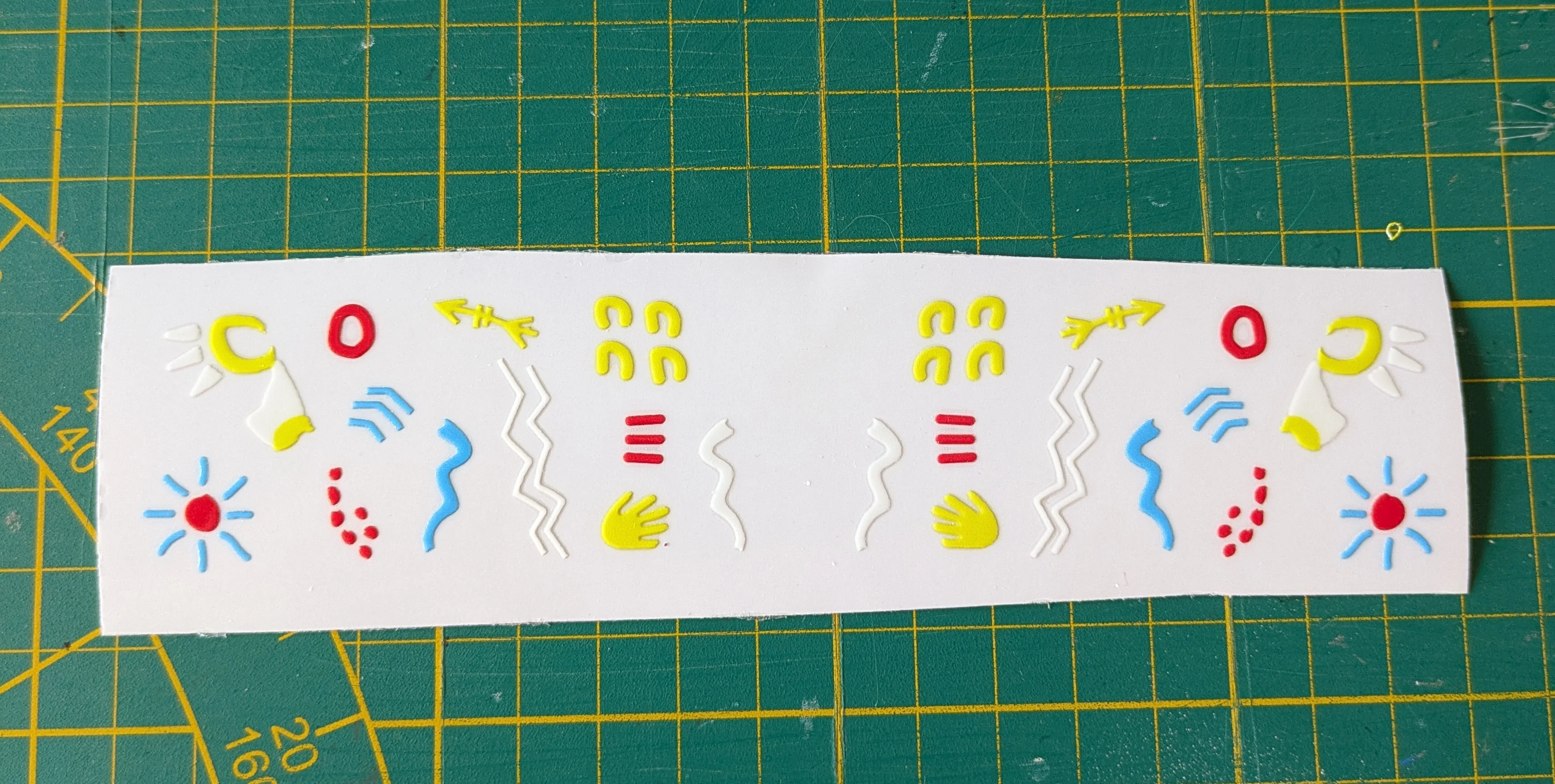 Custom Playmobil Décalcomanie adhésive - Indien- Western - cheval de guerre - A