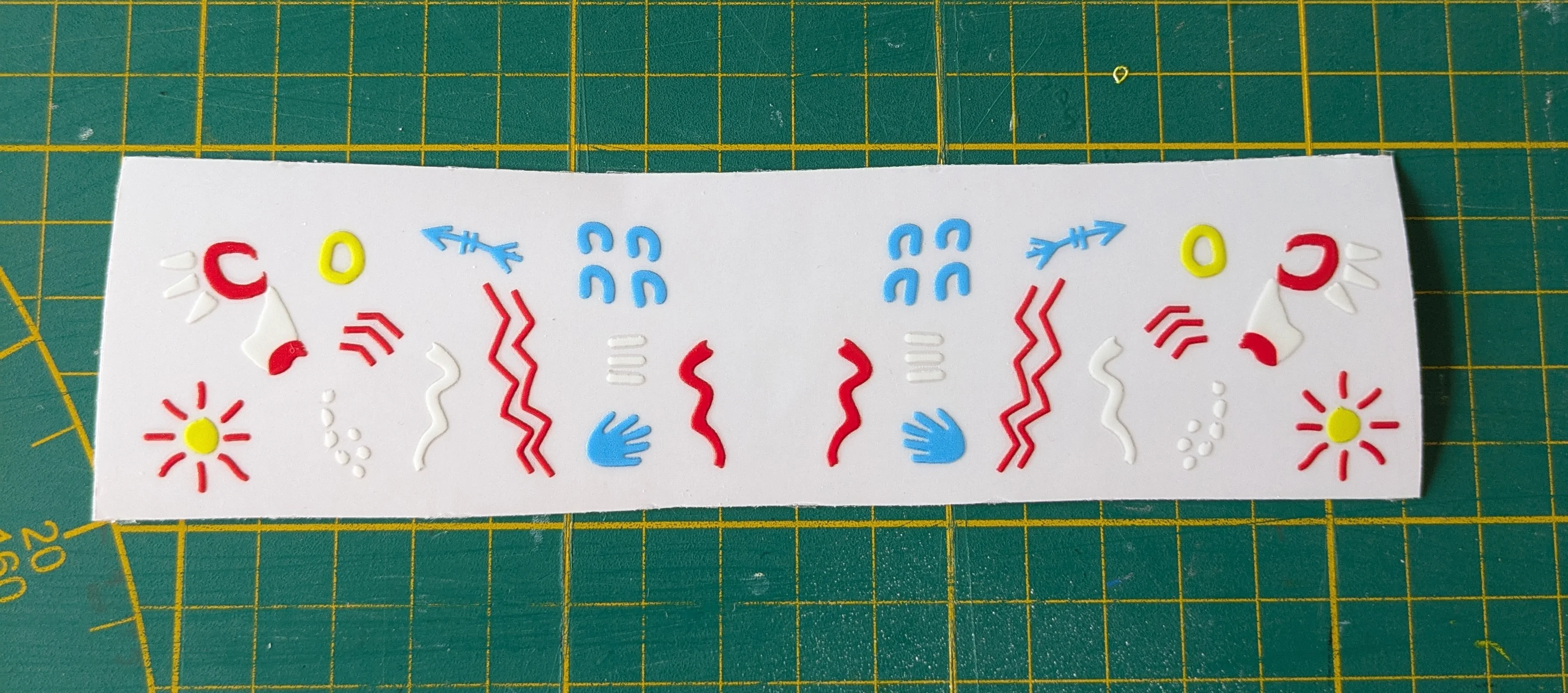 Custom Playmobil Décalcomanie adhésive - Indien- Western - cheval de guerre - B