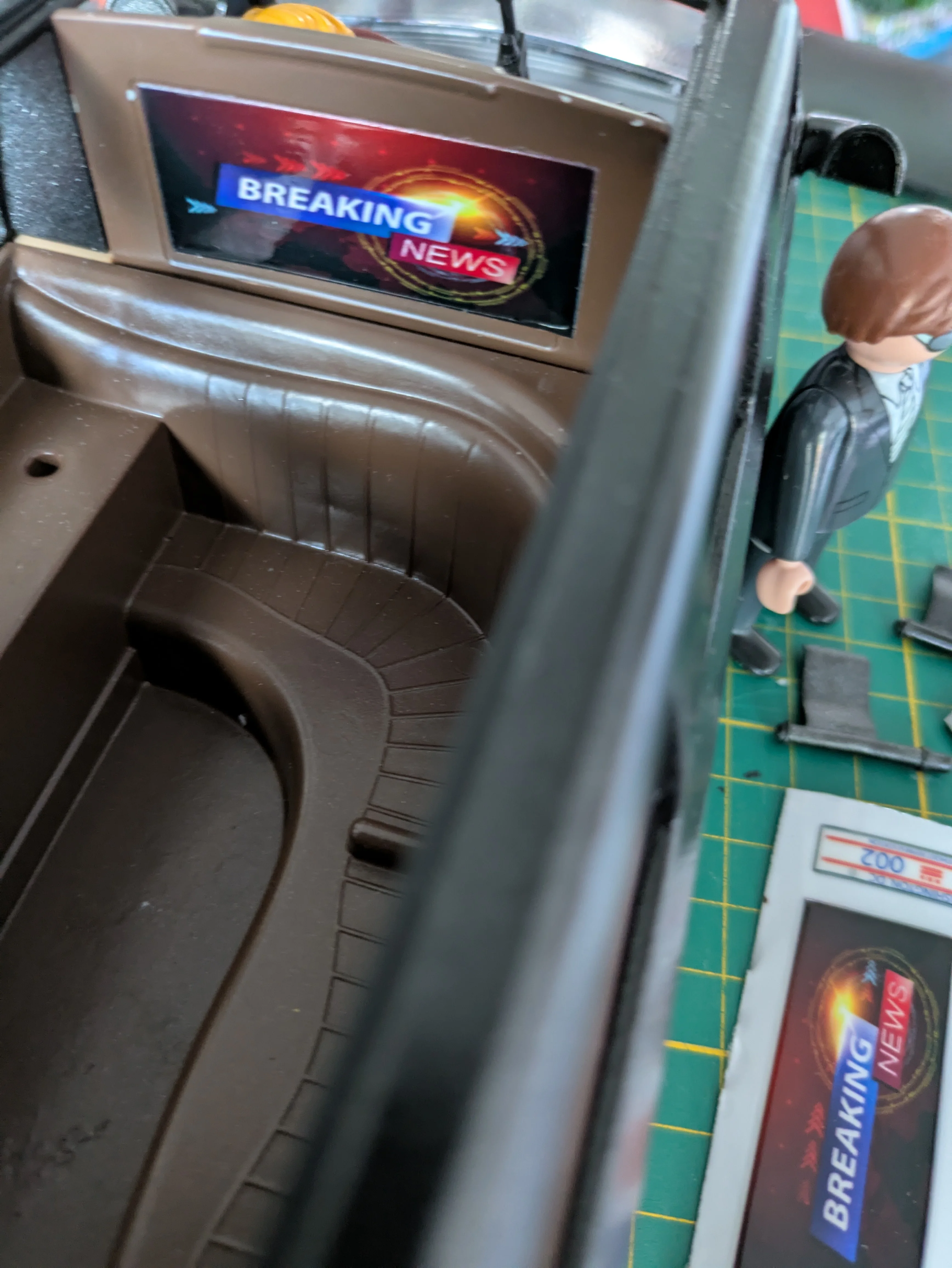 Custom Playmobil Décalcomanie adhésive - kit Cadillac One - Président Américain