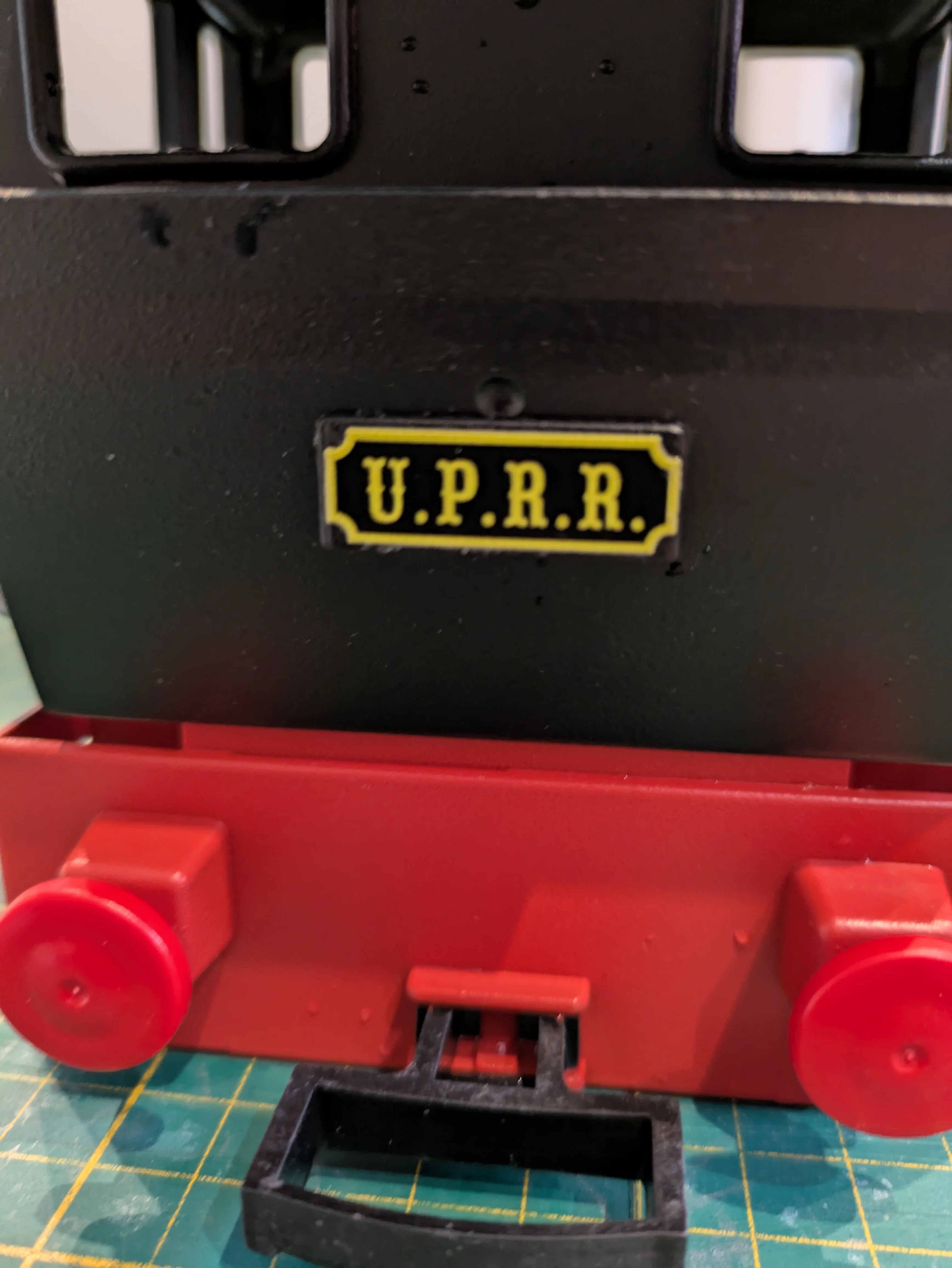 Custom Playmobil Décalcomanie adhésive - train 3958 - UPRR N 23