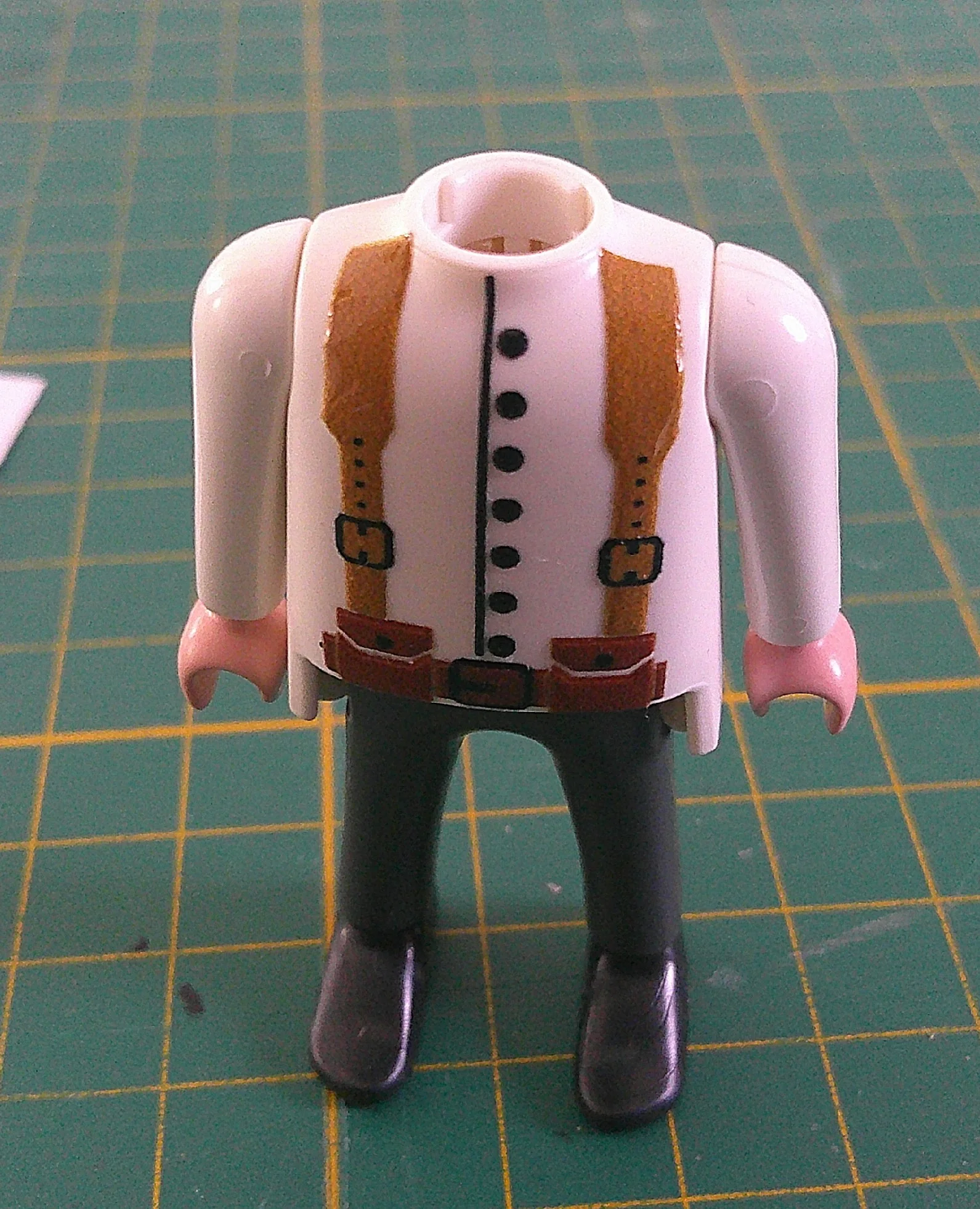 Custom Playmobil Décalcomanie adhésive - War British Zulu - plastron N 111