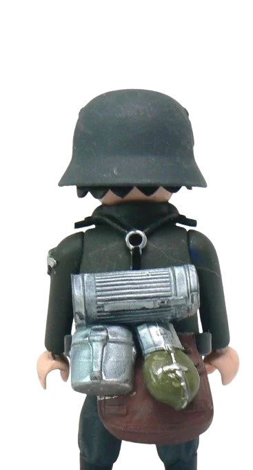 custom WW2 Playmobil (thème historique 1939-1945) - 1 harnais N 25 - Allemand