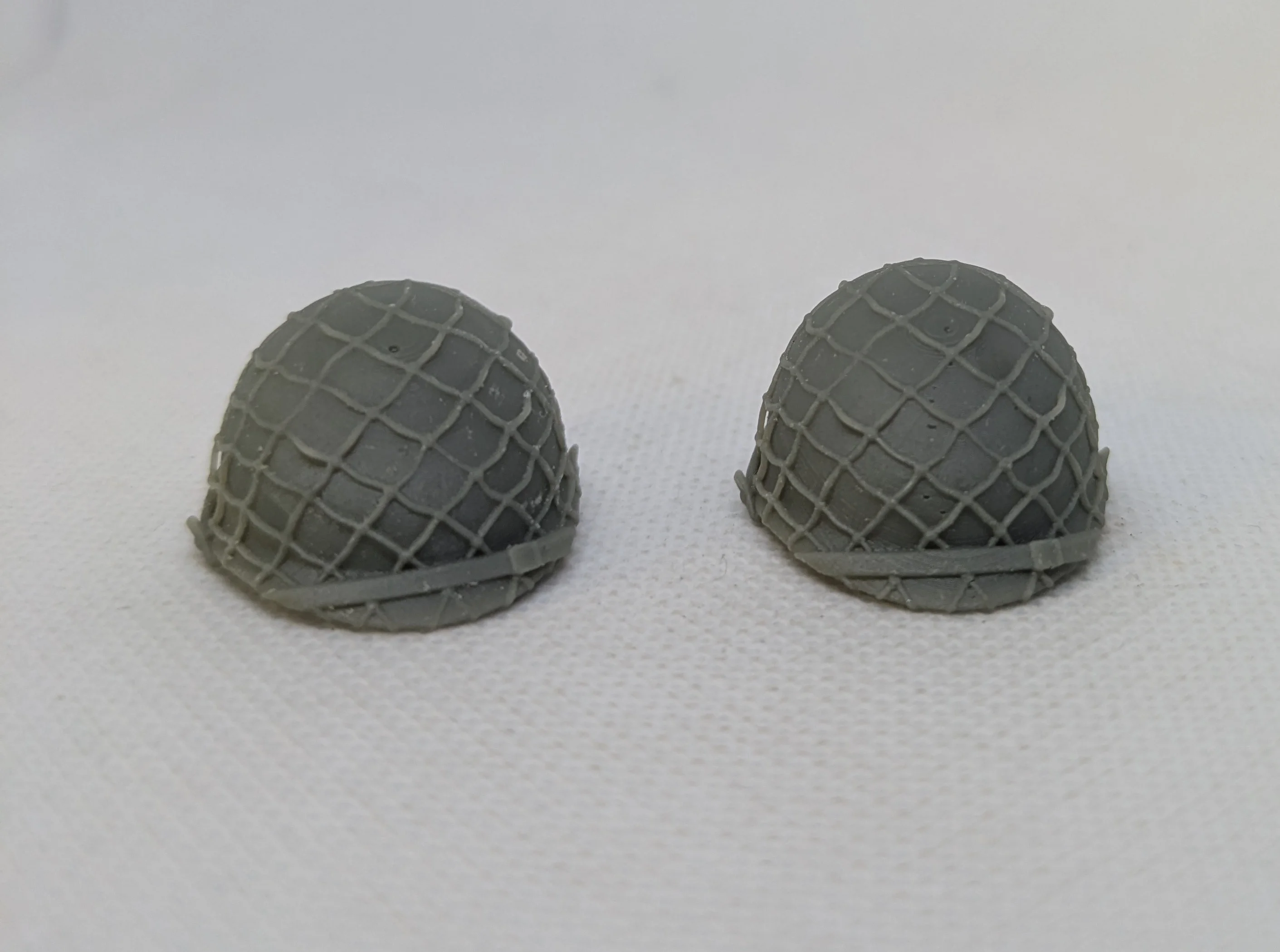 custom WW2 Playmobil (thème historique 1939-1945) - 2 casques Américain N3 N4