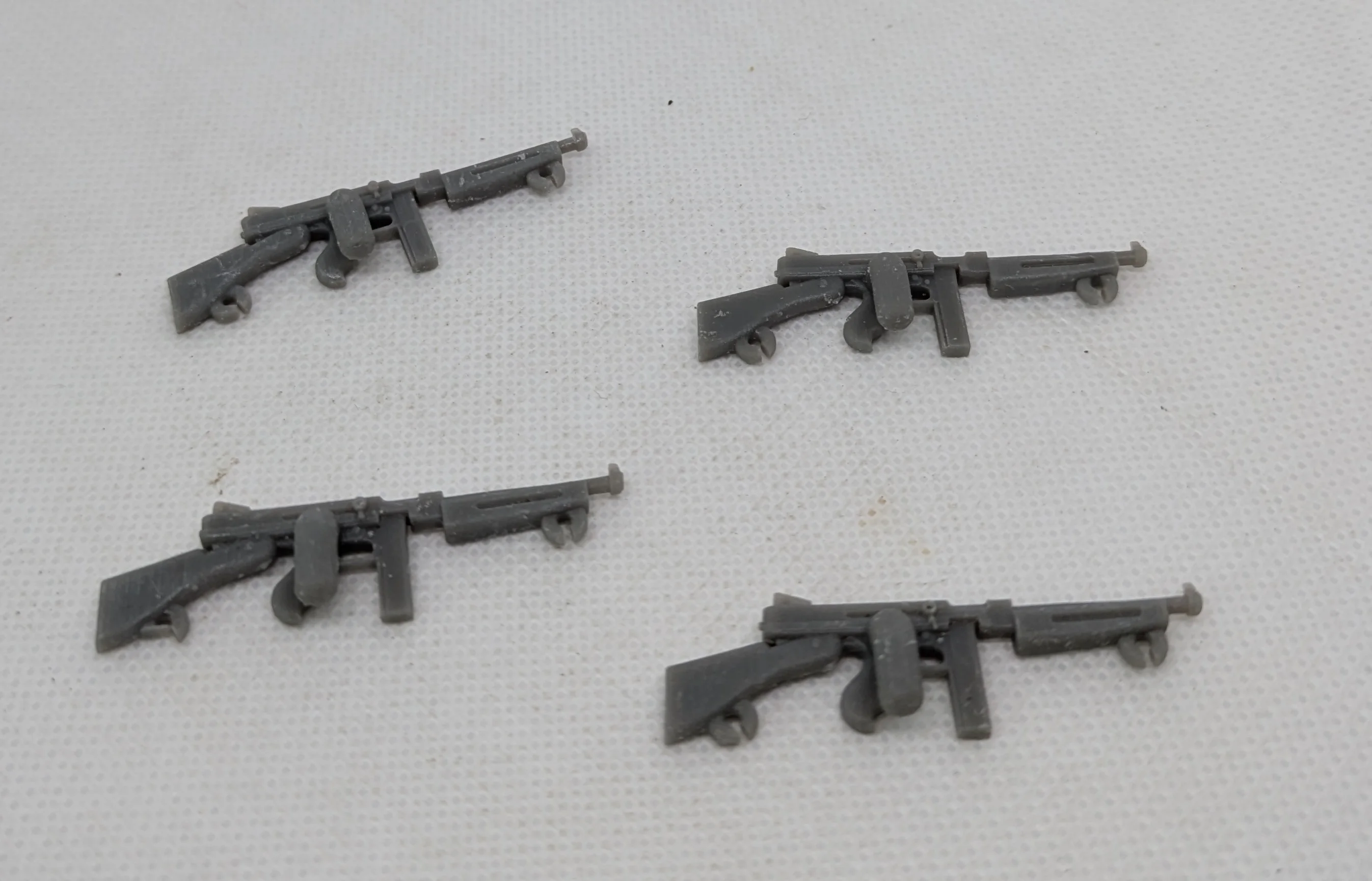 custom WW2 Playmobil (thème historique 1939-1945) - 4 fusils Thompson Américain